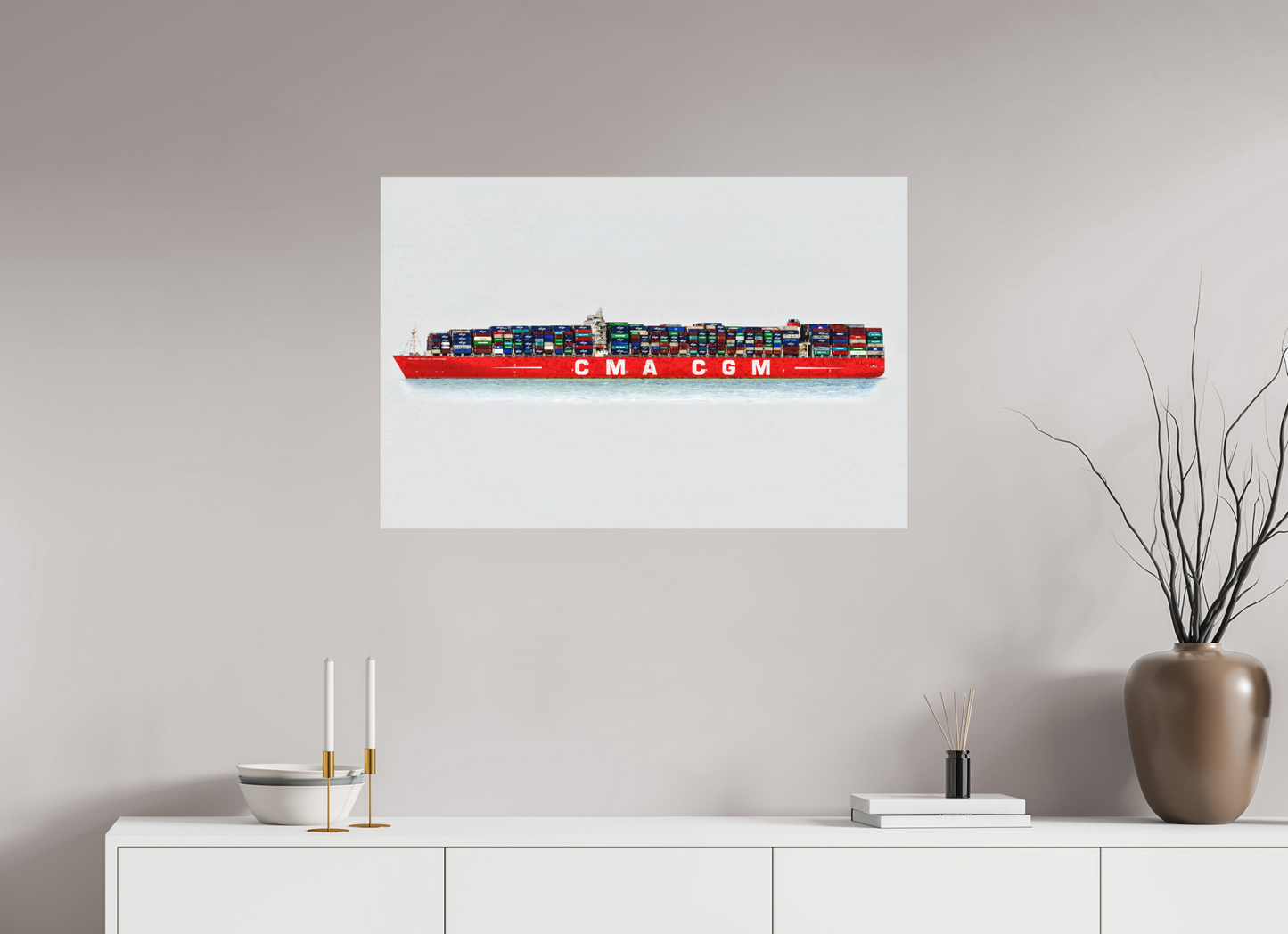 90 x 60 cm, Fine Art Acrylglas Matt Amerigo_Vespucci