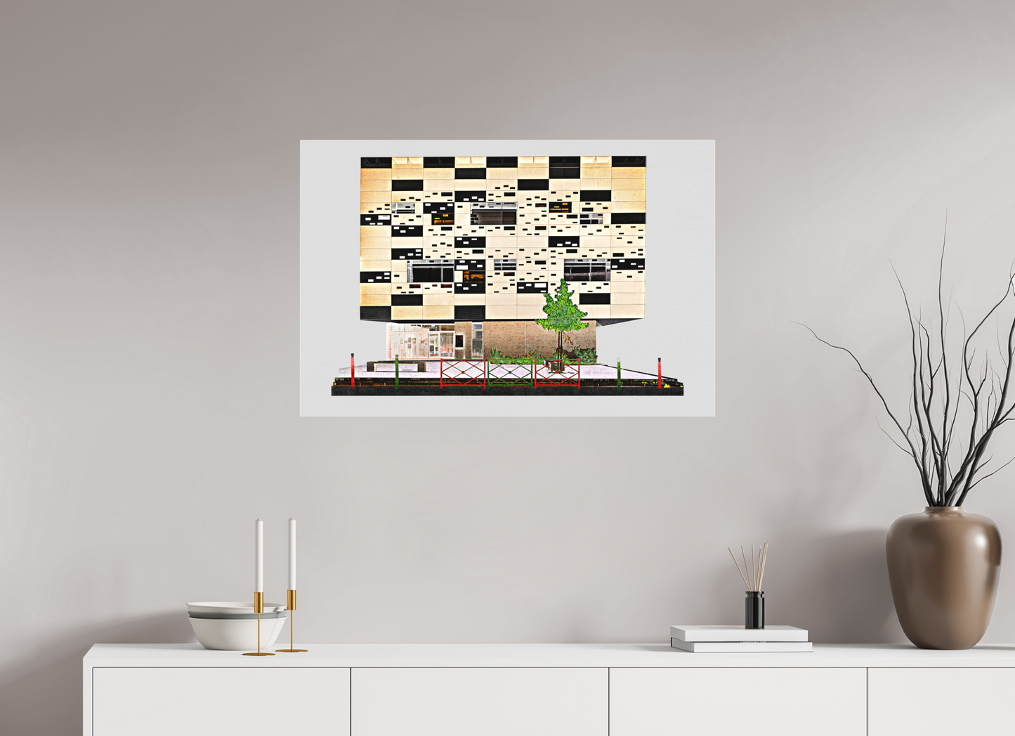 90 x 60 cm, Fine Art Acrylglas Matt Primaire