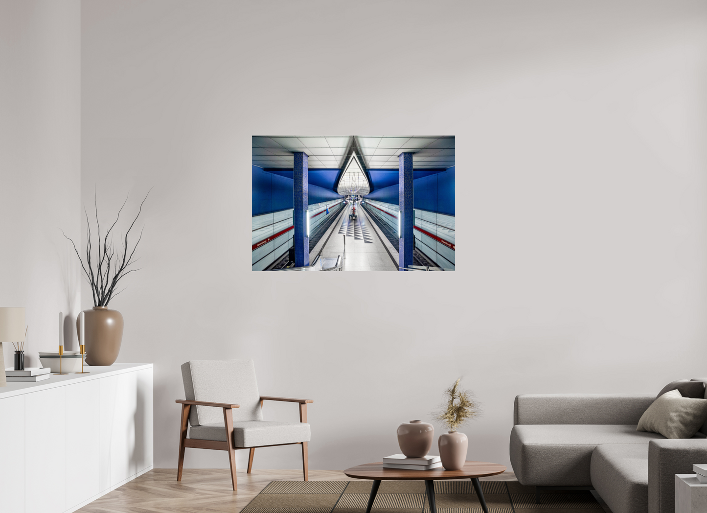 120 x 80 cm, Fine Art Print Metallic Edition Hasenbergl #4 in München