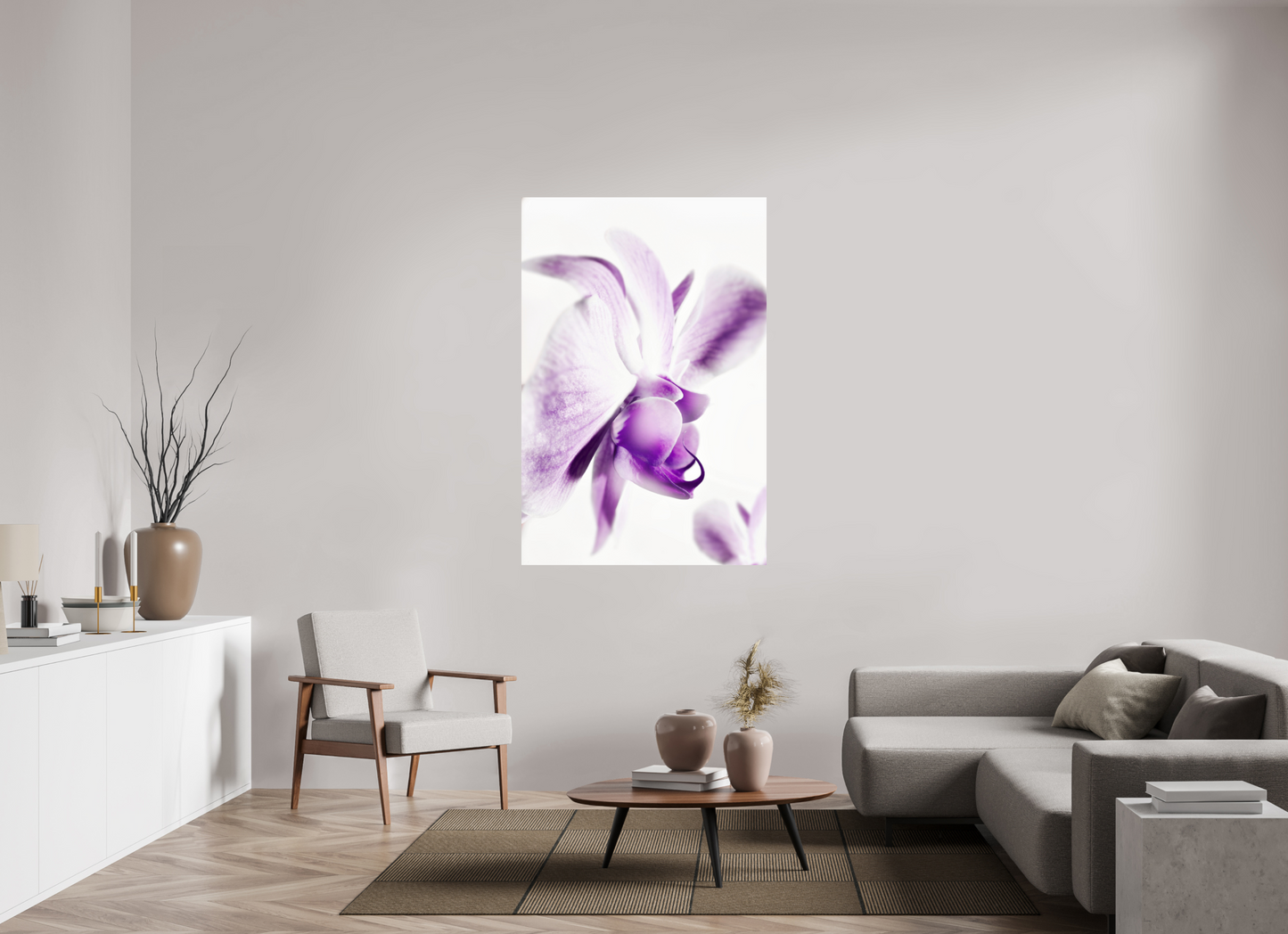 100 x 150 cm, Fine Art Print Baryta auf Alu-Dibond Phalaenopsis-03