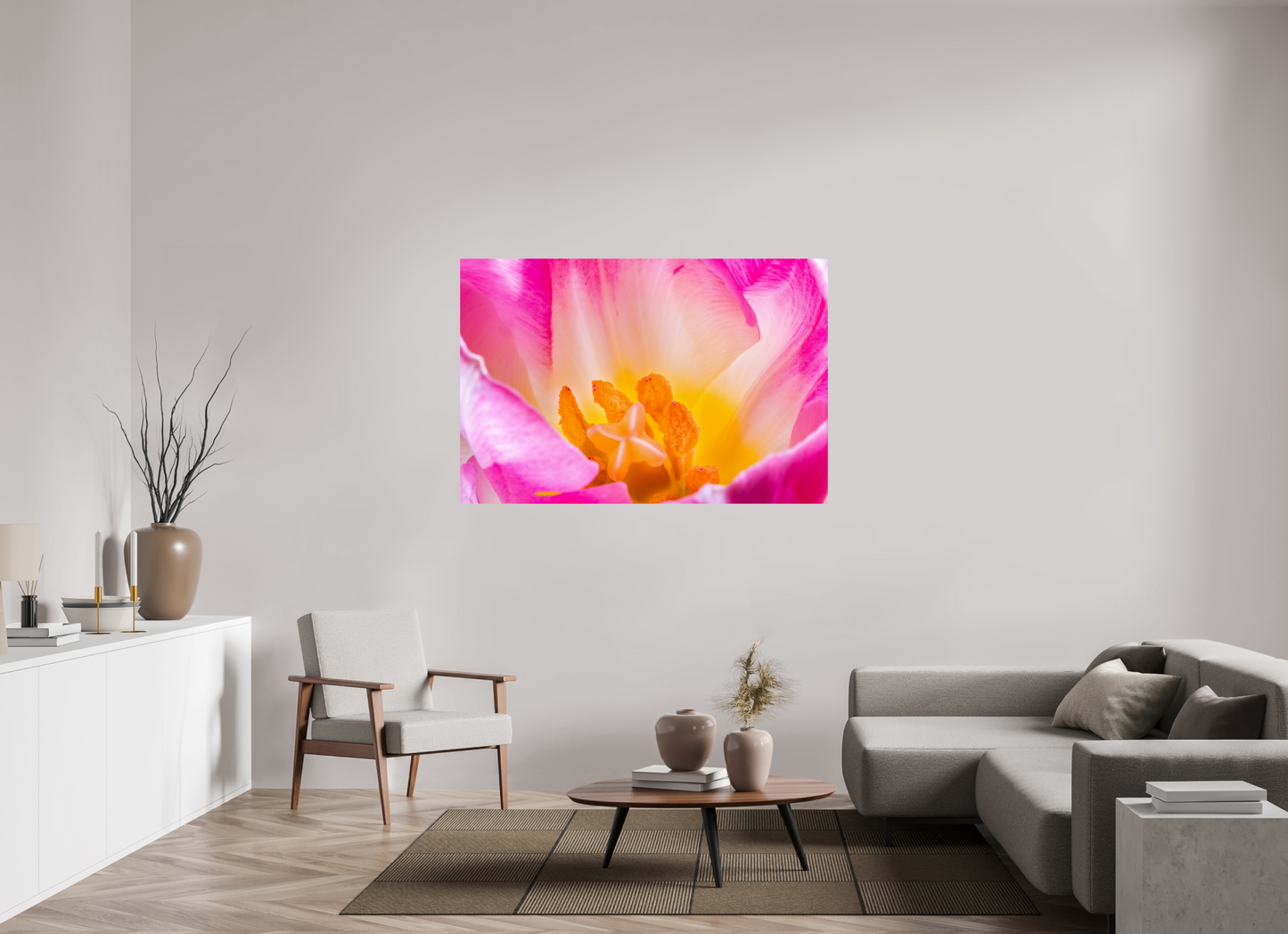 150 x 100 cm, Fine Art Print Baryta auf Alu-Dibond Tulpe-07