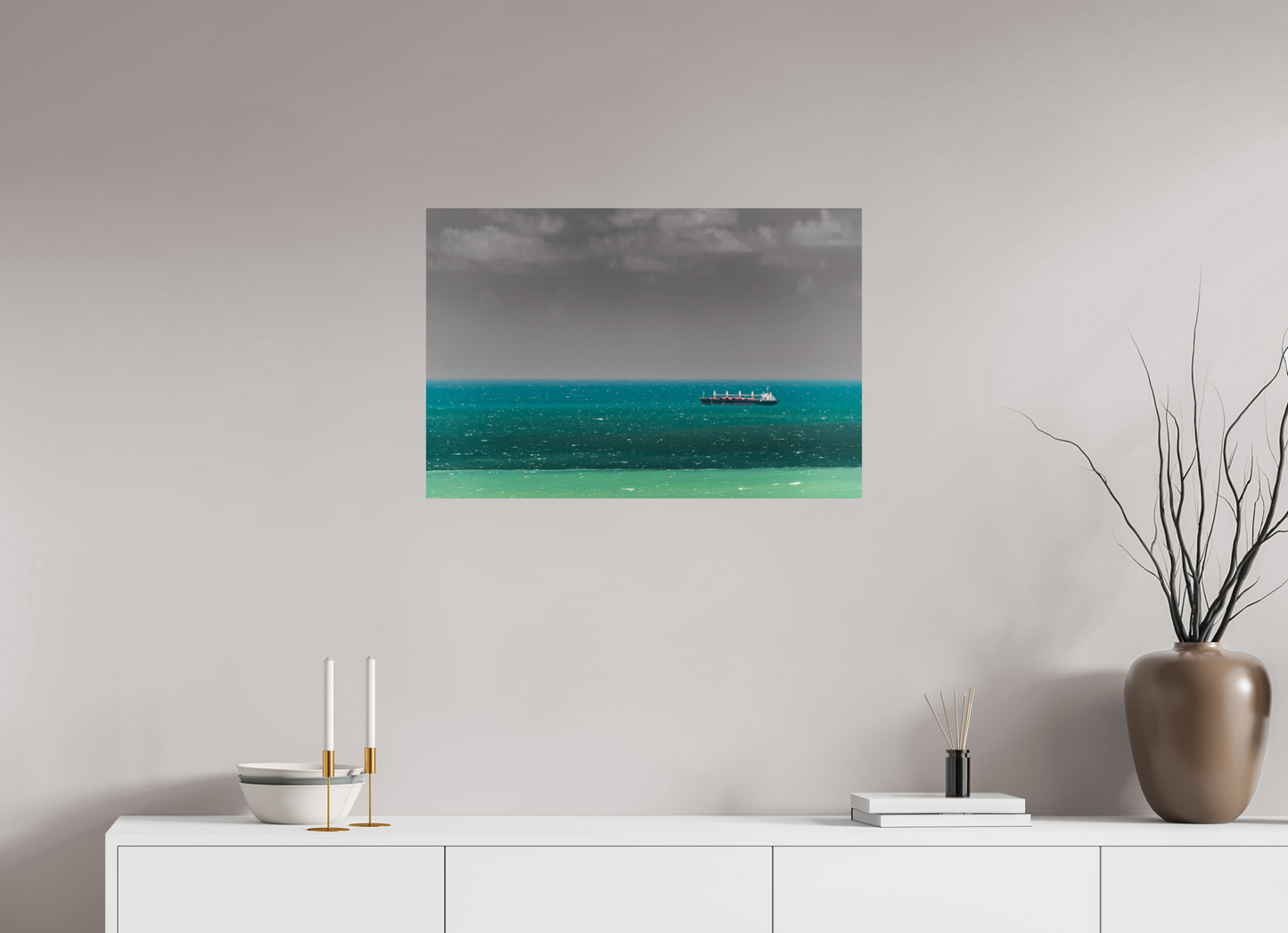 75 x 50 cm, Fine Art Print auf Alu-Dibond ohne Aufhang Centro Histórico - Olinda - PE