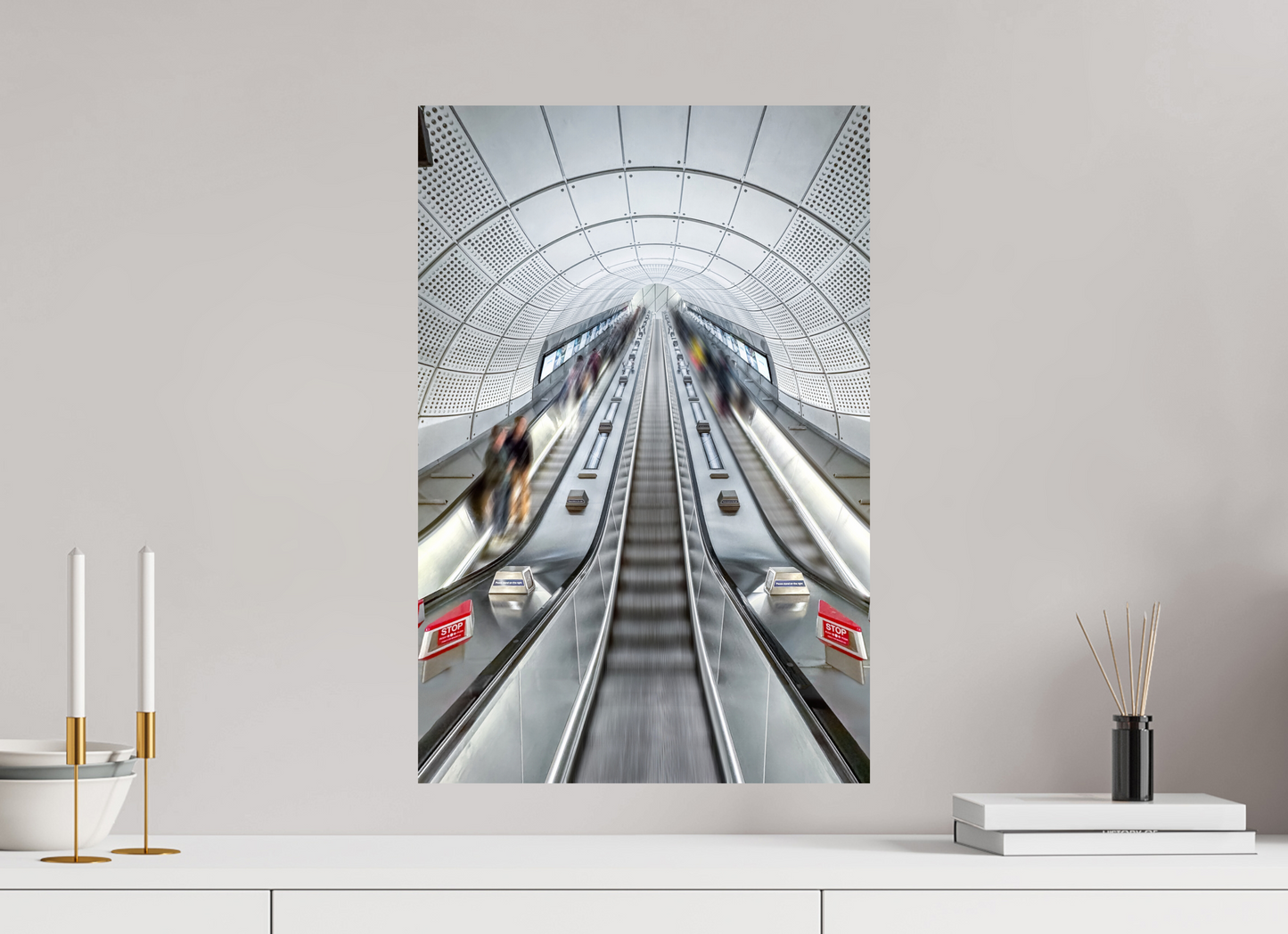 40 x 60 cm, Fine Art Print Metallic Edition Farrington #1 London