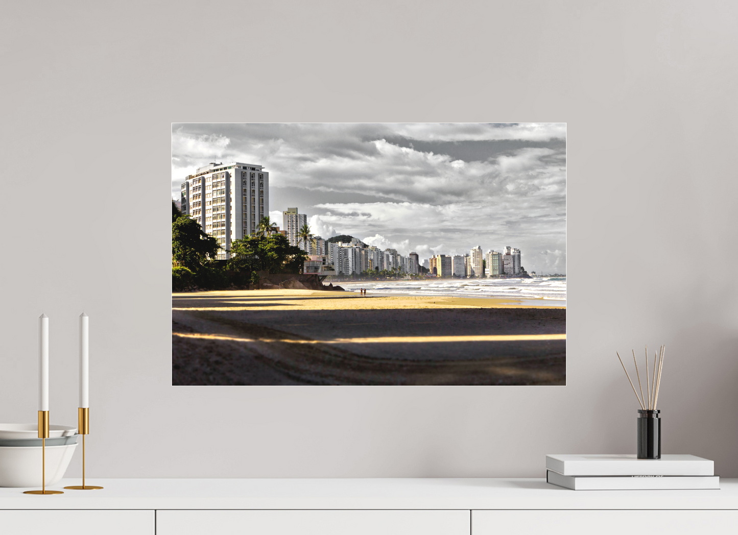 60 x 40 cm, Fine Art Acrylglas Matt Asturias - Guarujá - SP