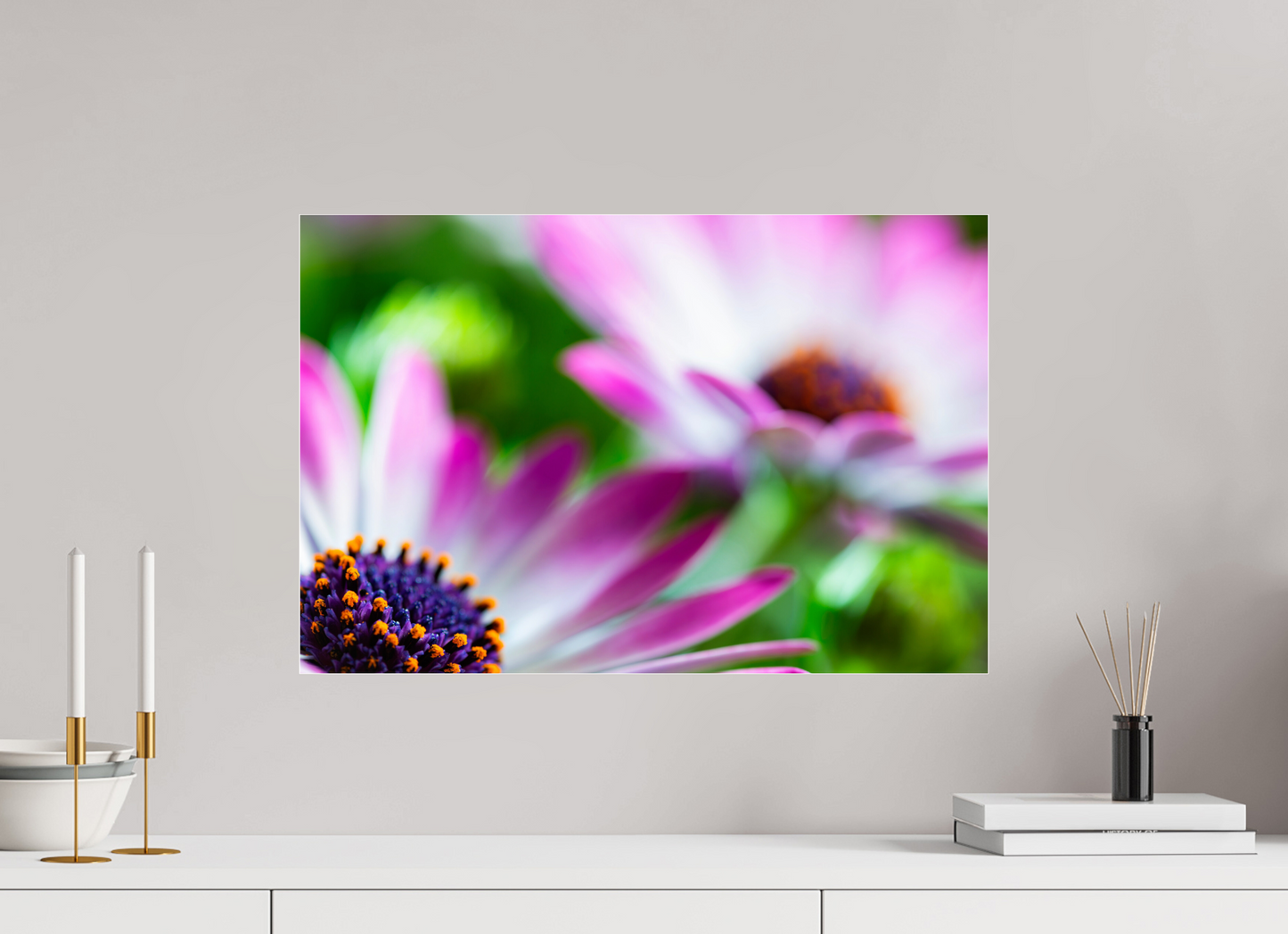 60 x 40 cm, Glänzender Foto-Abzug Acrylglas Kapmargerite_05