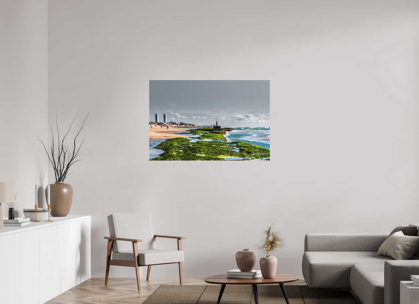 120 x 80 cm, Fine Art Acrylglas Matt Praia do Pina - Recife - PE