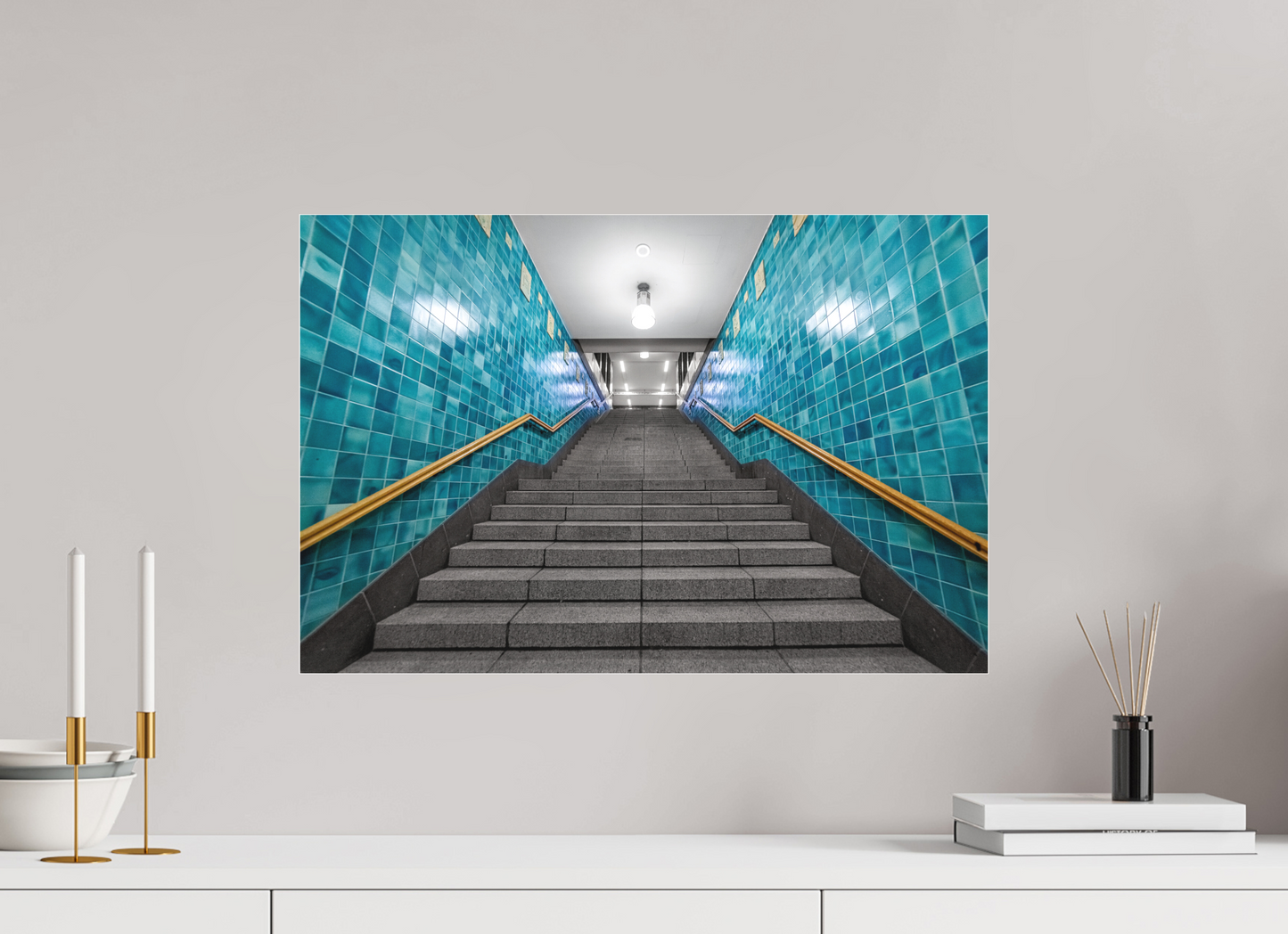 60 x 40 cm, Fine Art Acrylglas Matt Sierichstraße #4 Hamburg