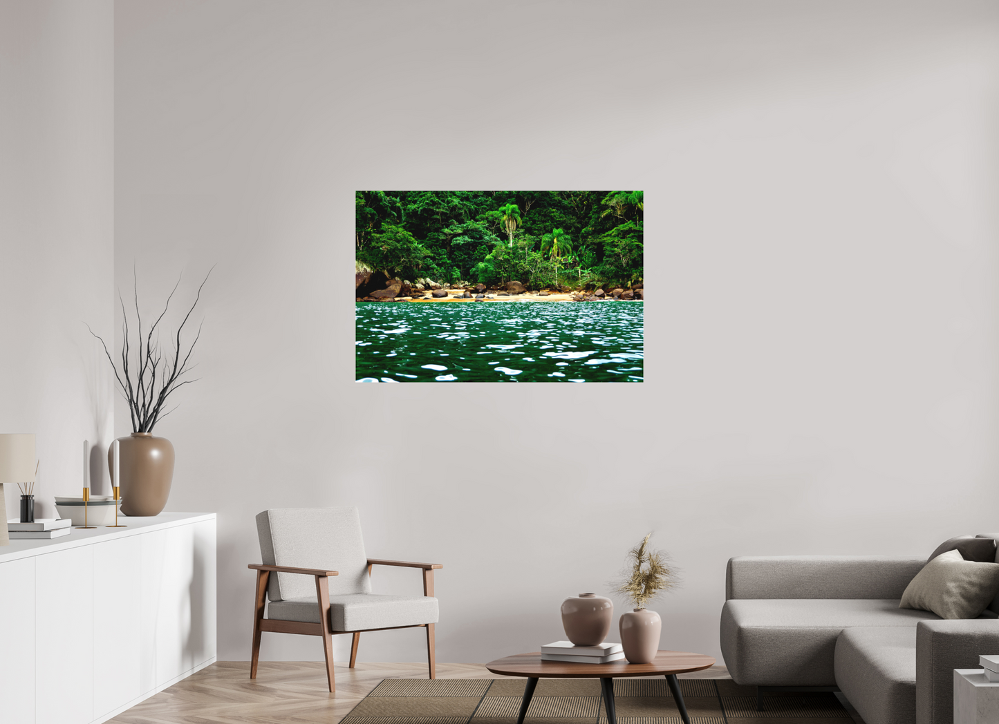 120 x 80 cm, Fine Art Acrylglas Matt Costa de Ubatuba - Ubatuba - SP
