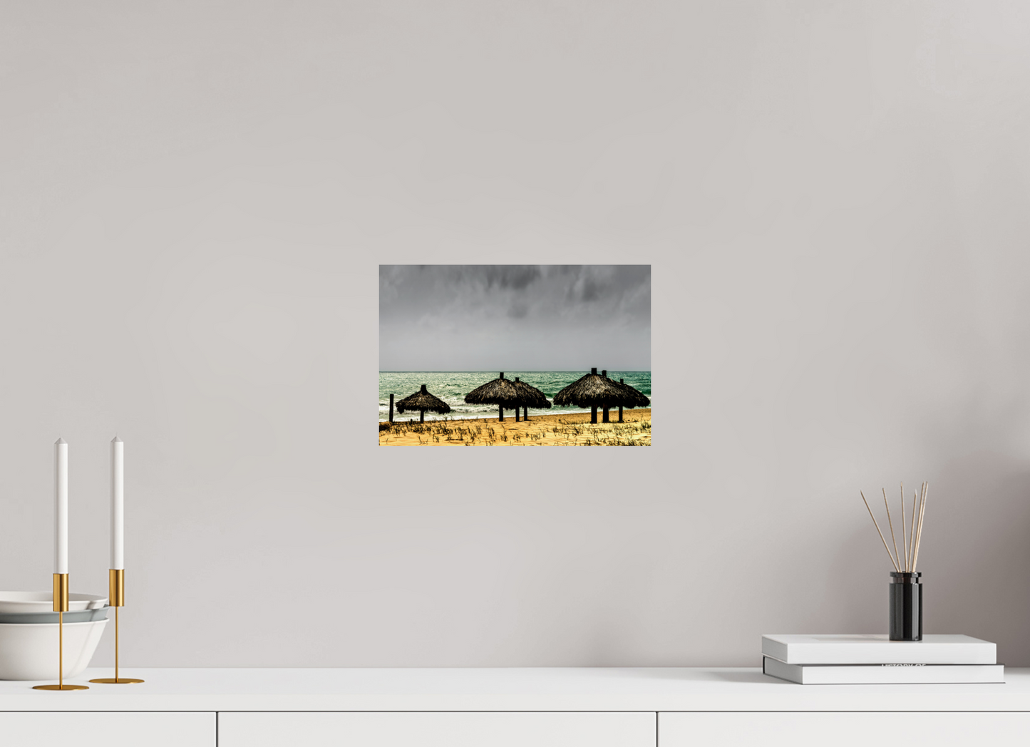 30 x 20 cm, Fine Art Print auf Alu-Dibond ohne Aufhang Praia do Futuro - Fortaleza - CE