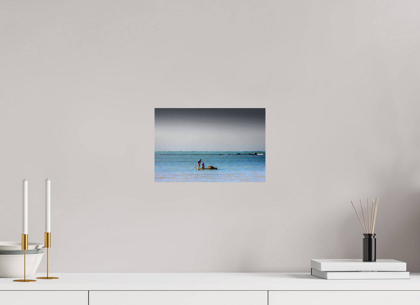 30 x 20 cm, Fine Art Print auf Alu-Dibond ohne Aufhang Cabo Branco - João Pessoa - PB