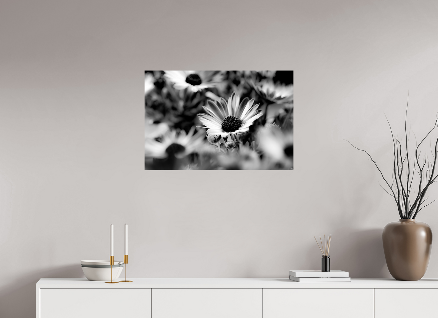 75 x 50 cm, ChromaLuxe HD Metal Print Kapmargerite_04