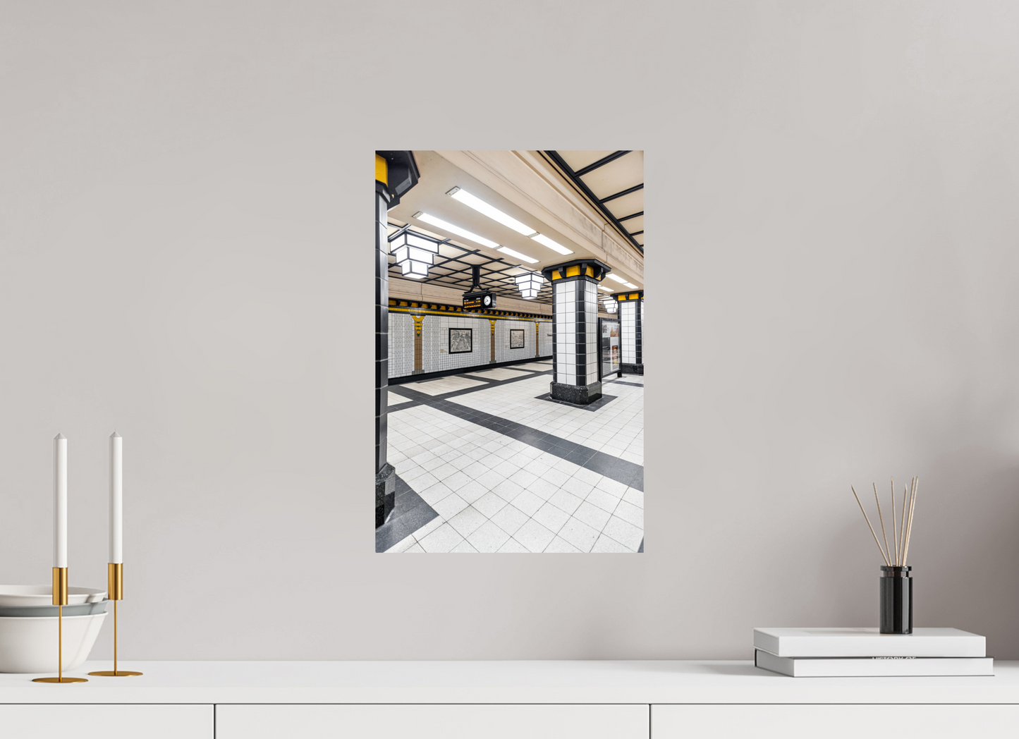 30 x 45 cm, Fine Art Print Metallic Edition Paracelsus-Bad #4 Berlin