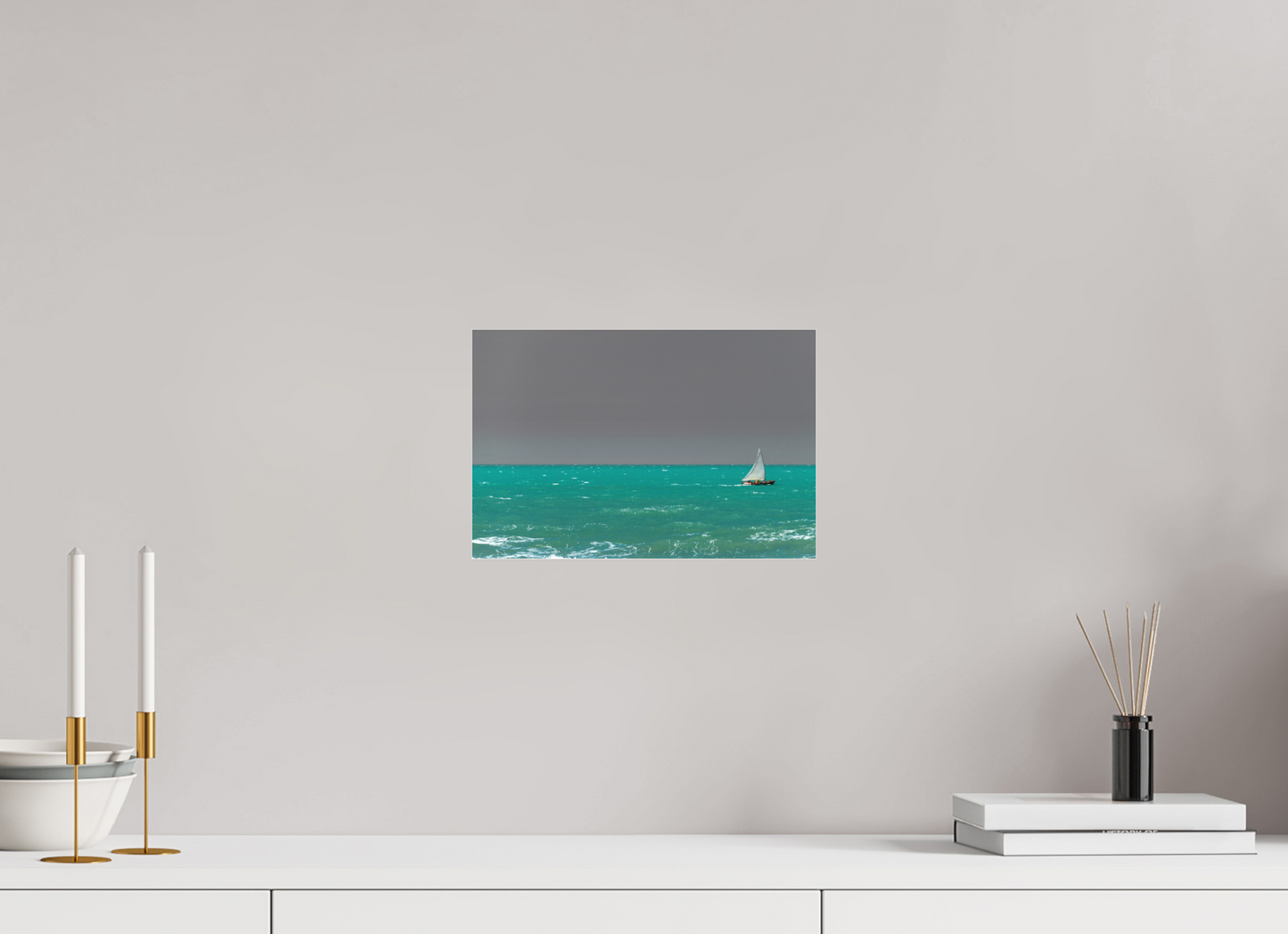 30 x 20 cm, Fine Art Acrylglas Matt Praia do Rosado - Porto do Mangue - RN
