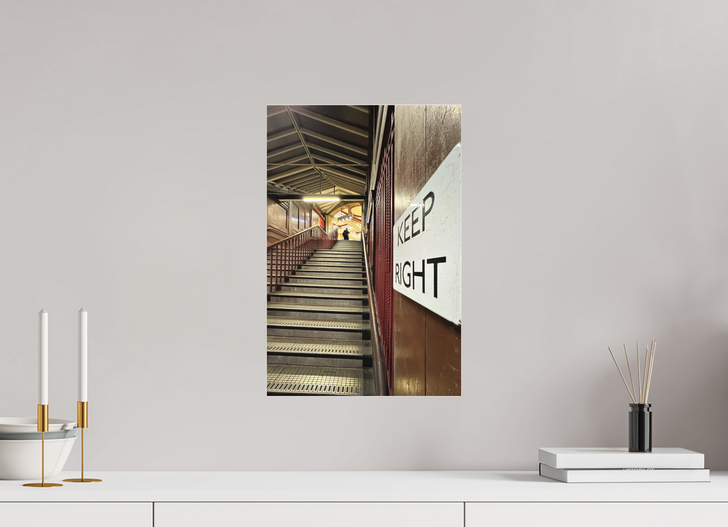 30 x 45 cm, Fine Art Acrylglas Matt Baker-Street #1 London