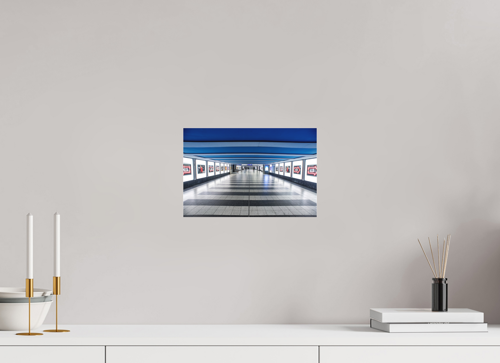 30 x 20 cm, Fine Art Acrylglas Matt Berlin Gesundbrunnen