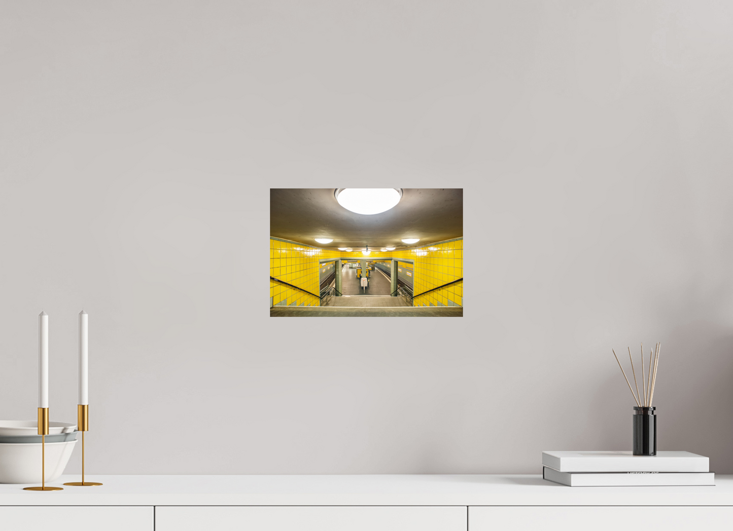 30 x 20 cm, Fine Art Print Metallic Edition Hermannsplatz #2 Berlin