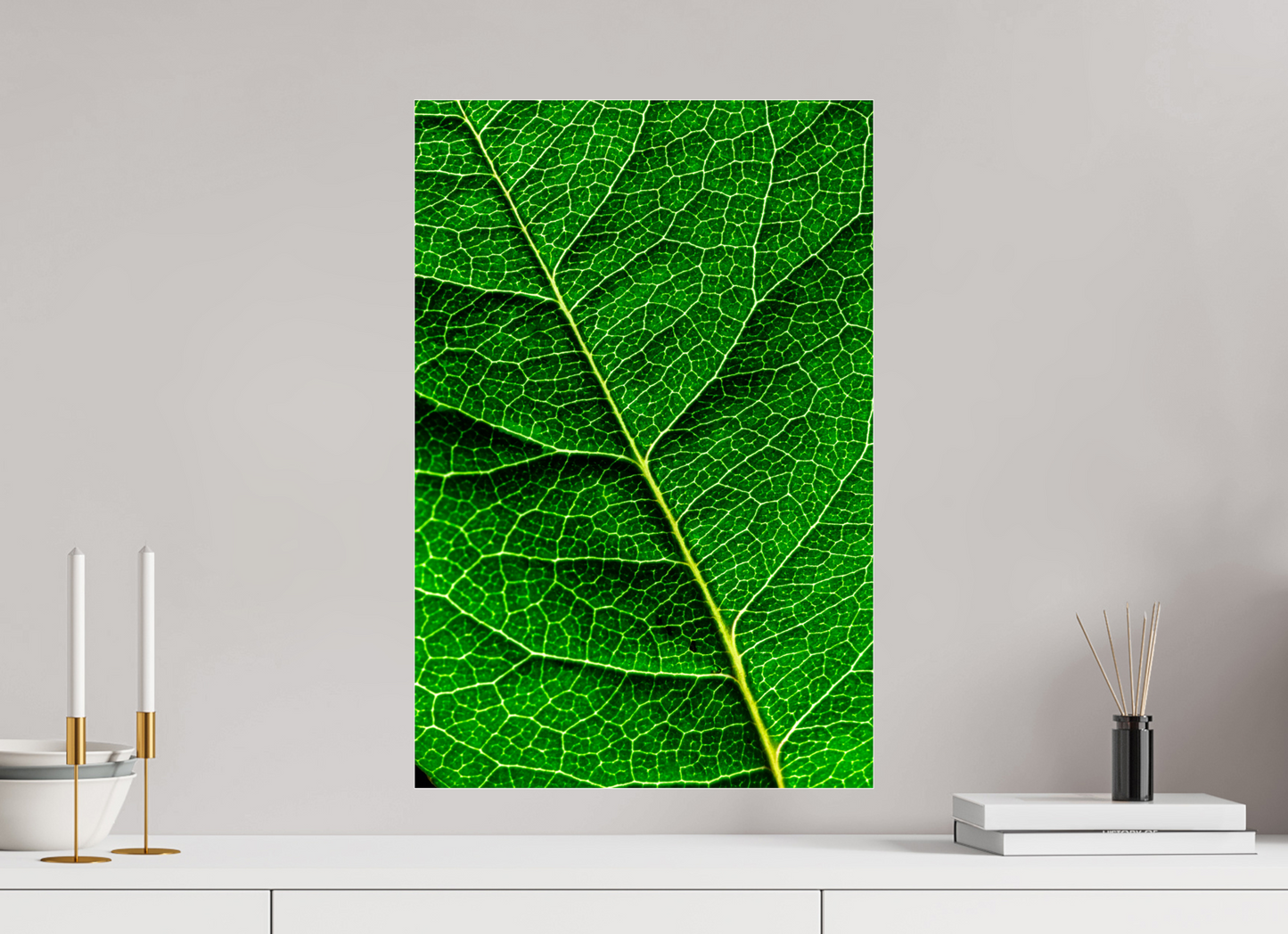 40 x 60 cm, Glänzender Foto-Abzug Acrylglas Rosenblat_001