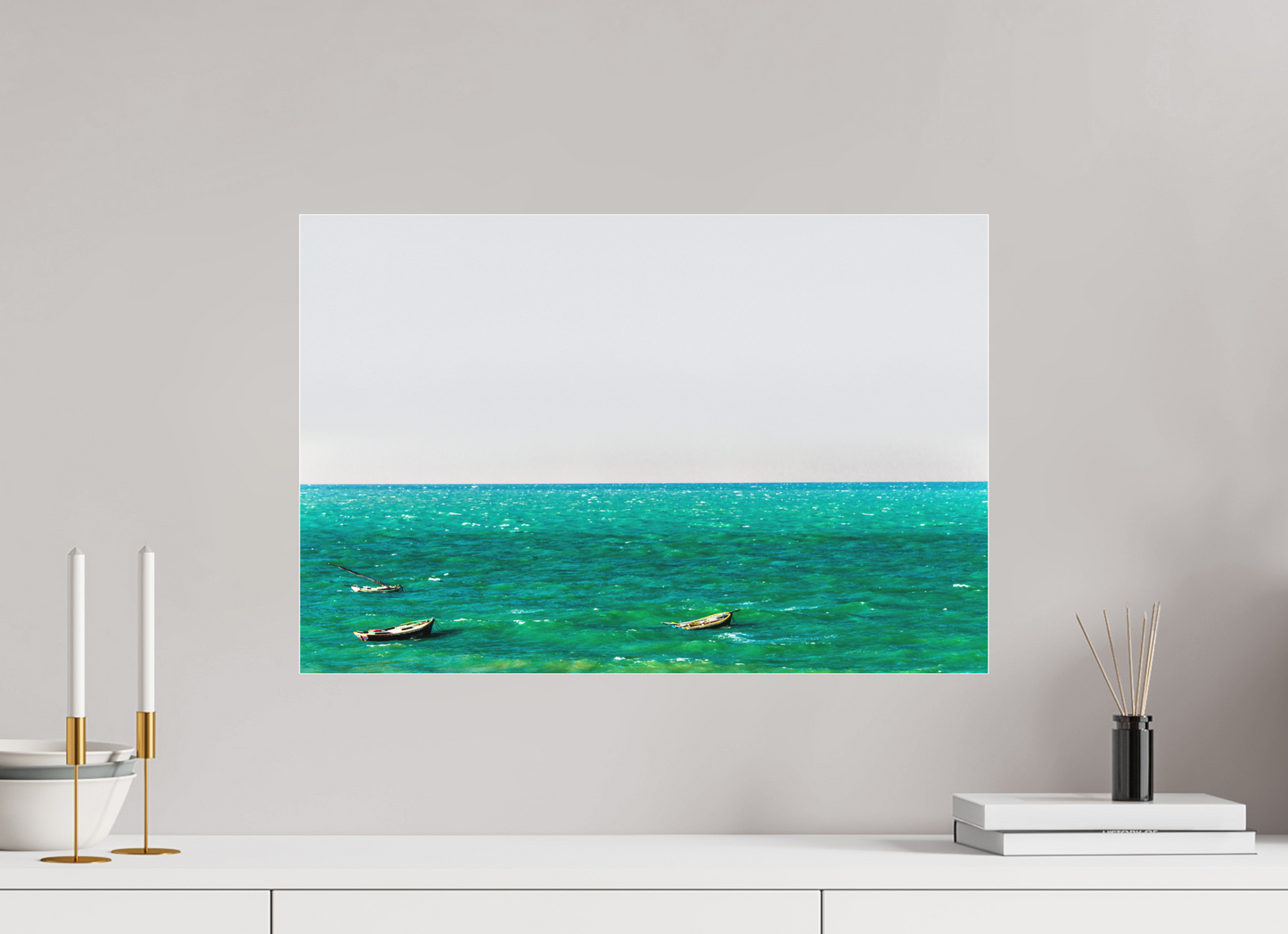 60 x 40 cm, Fine Art Acrylglas Matt Praia de Canoa Quebrada - Canoa Quebrada- CE