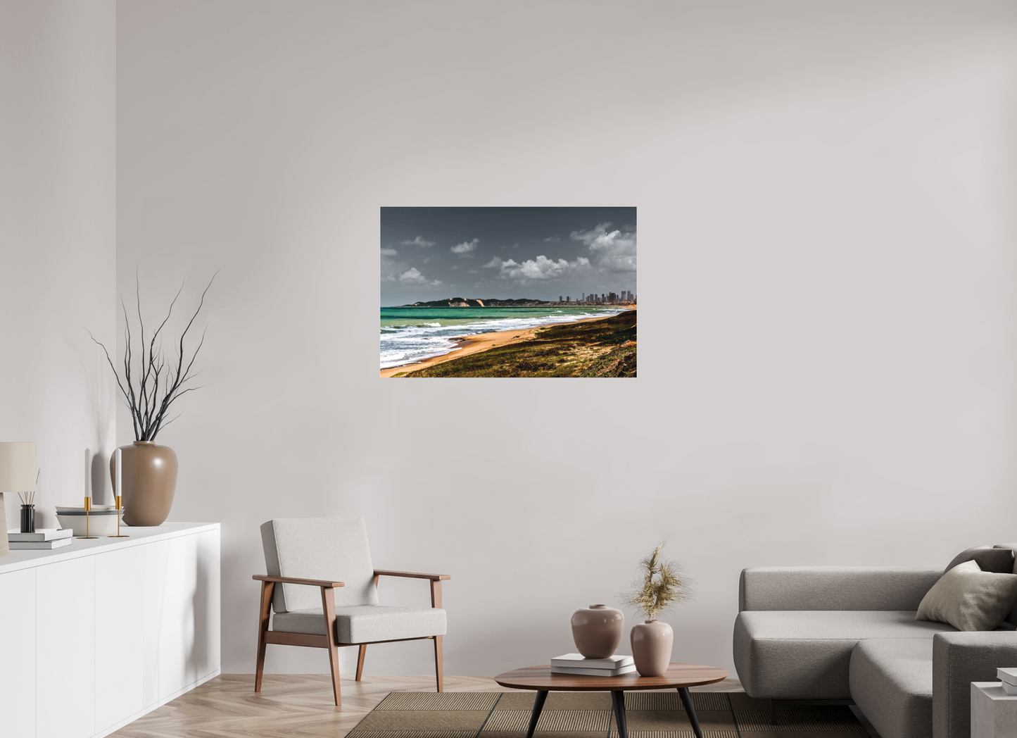 105 x 70 cm, Fine Art Acrylglas Matt Ponta Negra - Natal - RN