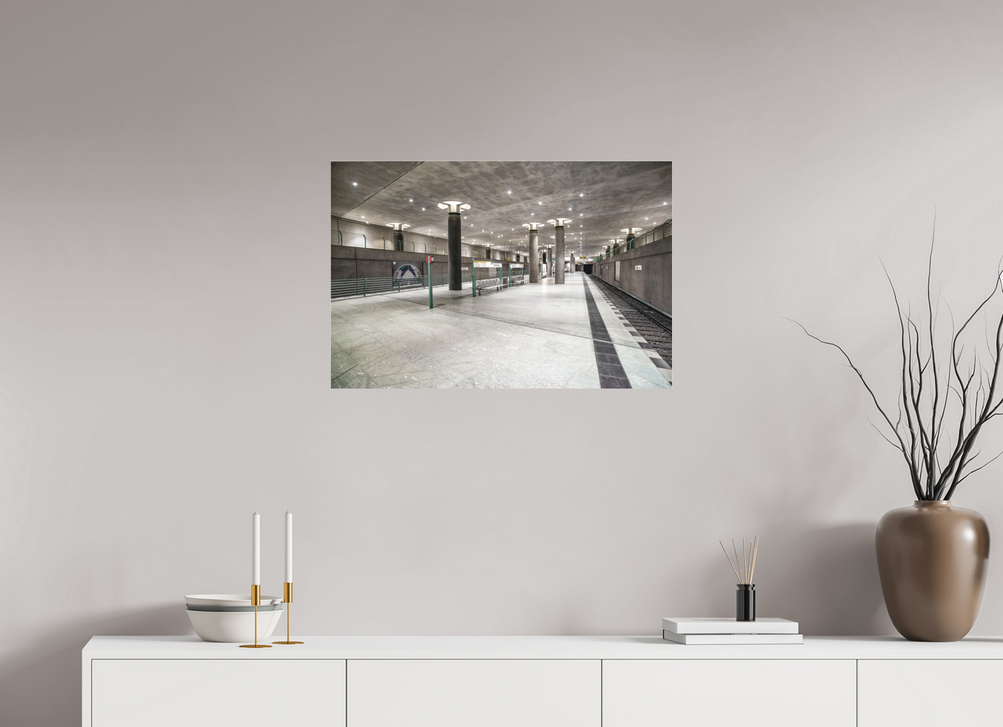 75 x 50 cm, Fine Art Acrylglas Matt Bundestag #1 Berlin