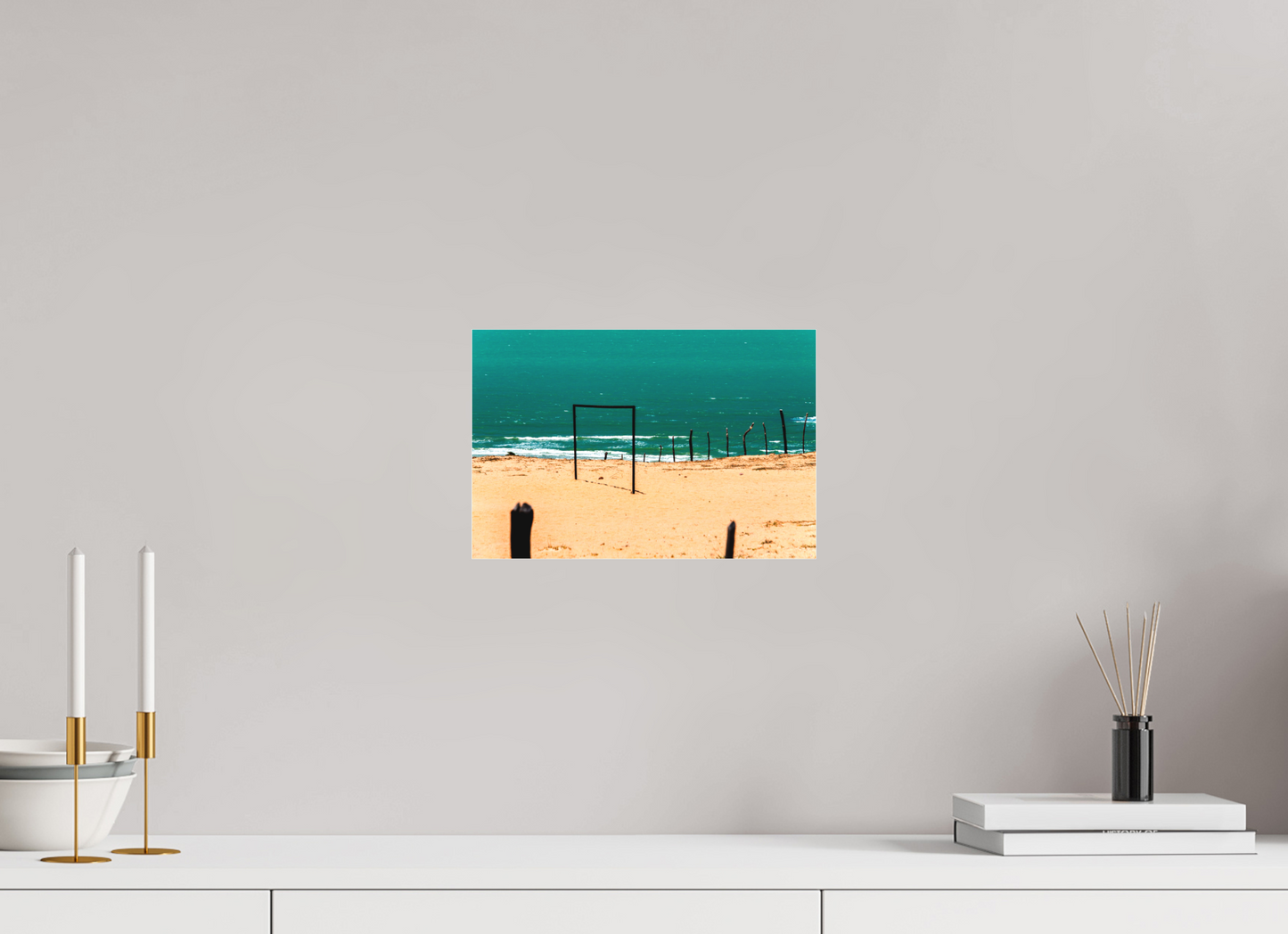 30 x 20 cm, Fine Art Acrylglas Matt Ponta do Mel - Areia Branca - RN #2