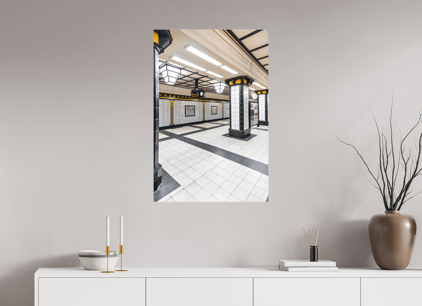 60 x 90 cm, Fine Art Acrylglas Matt Paracelsus-Bad #4 Berlin