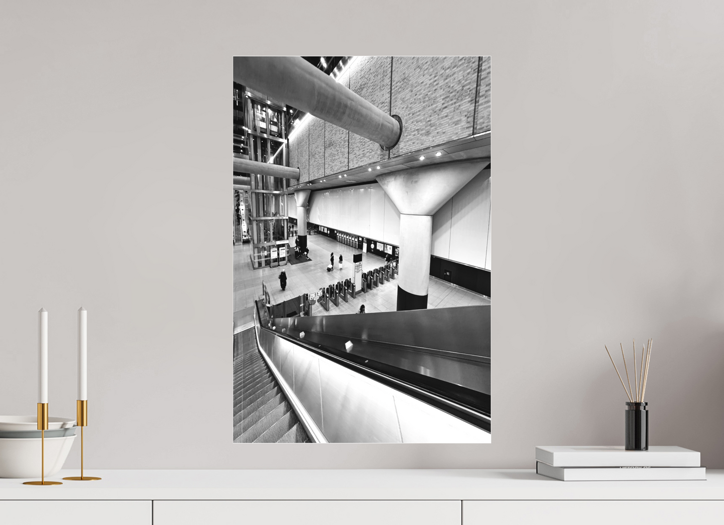 40 x 60 cm, Fine Art Acrylglas Matt Farrington #5 London