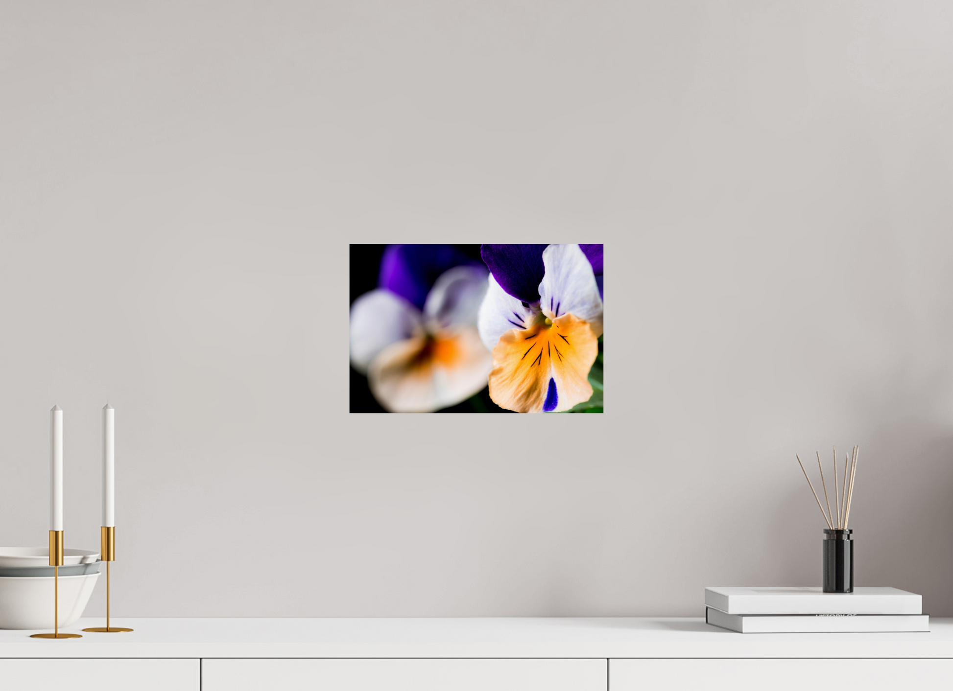30 x 20 cm, ChromaLuxe HD Metal Print Hornveilchen_02