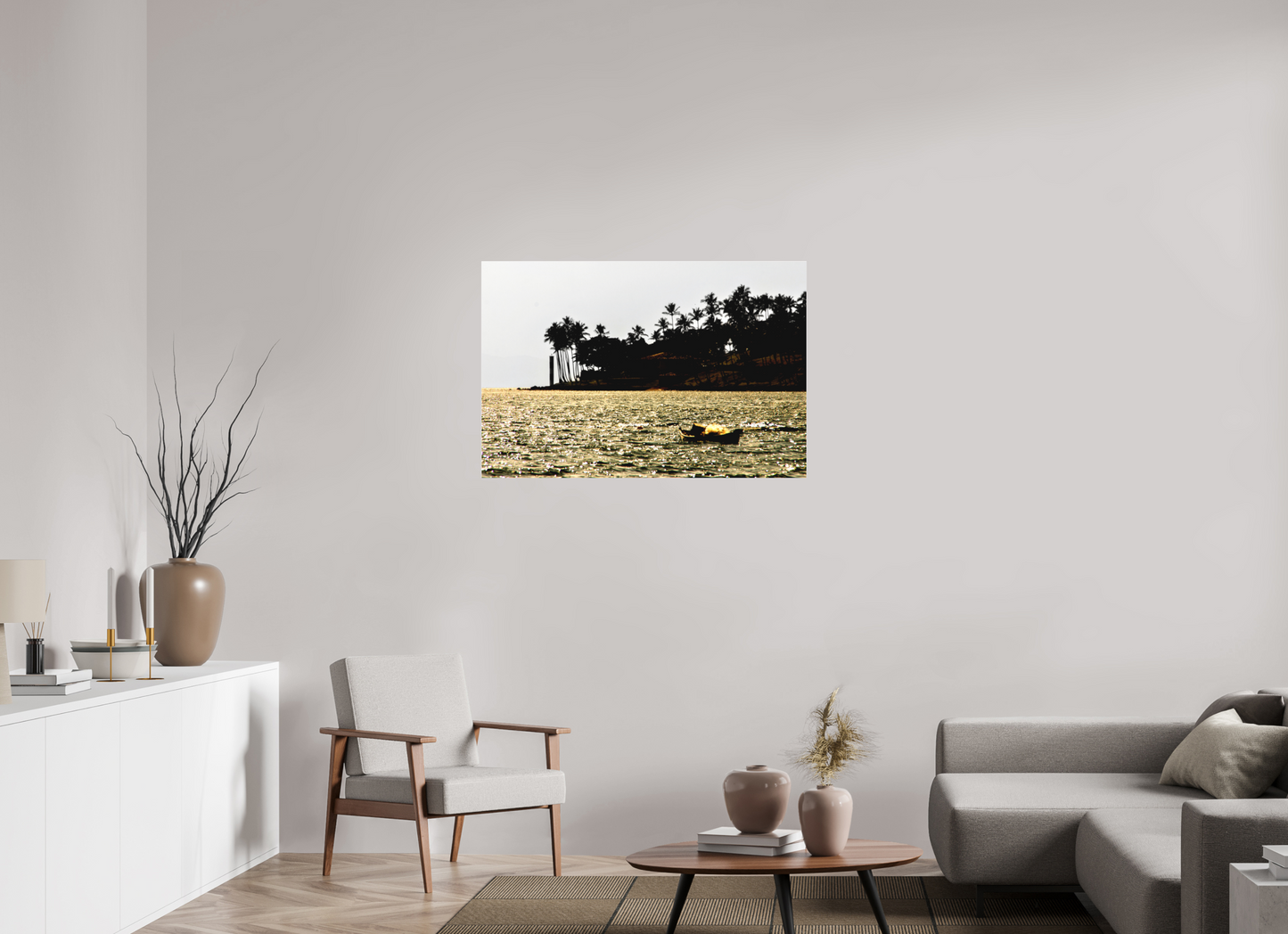 105 x 70 cm, Fine Art Acrylglas Matt Ponta das Canas - Ilhabela - SP