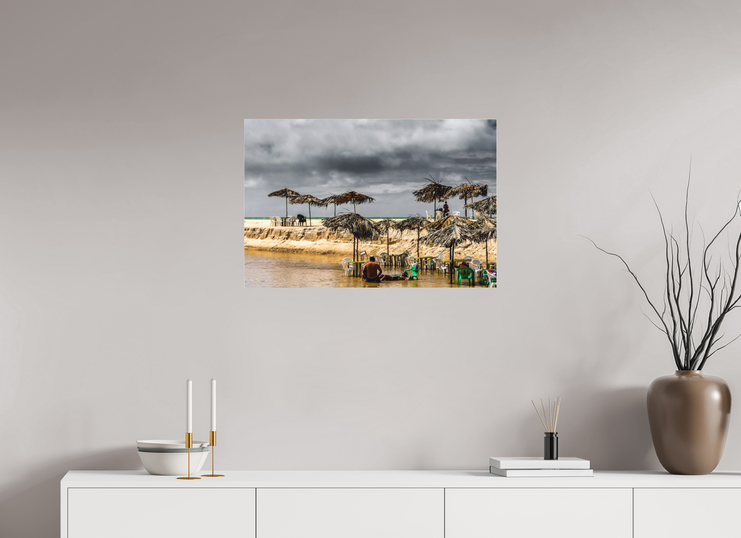 75 x 50 cm, Fine Art Acrylglas Matt Praia Bela - Pitimbu - PB #2