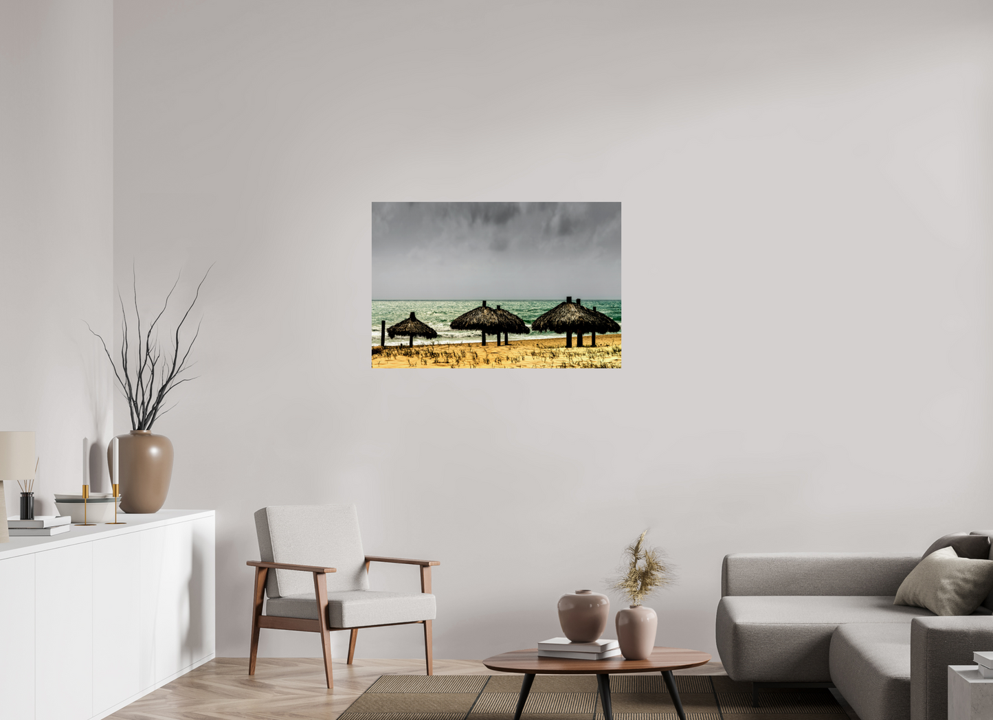 105 x 70 cm, Fine Art Print auf Alu-Dibond ohne Aufhang Praia do Futuro - Fortaleza - CE