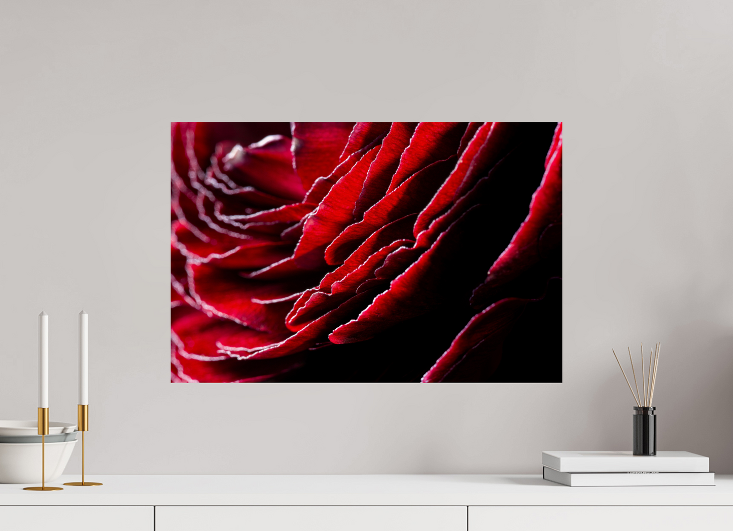 60 x 40 cm, Fine Art Print Baryta auf Alu-Dibond Rose_12
