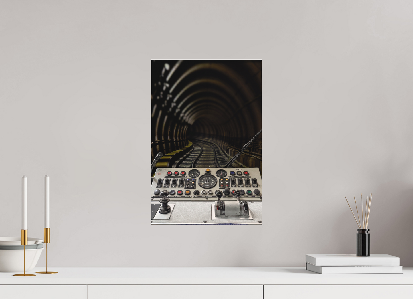 30 x 45 cm, Fine Art Acrylglas Matt U-3 Kabine München