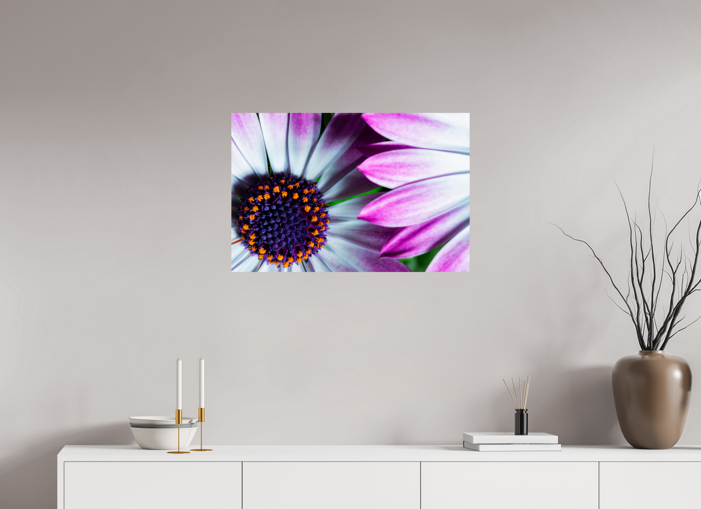 75 x 50 cm, ChromaLuxe HD Metal Print Kapmargerite_06