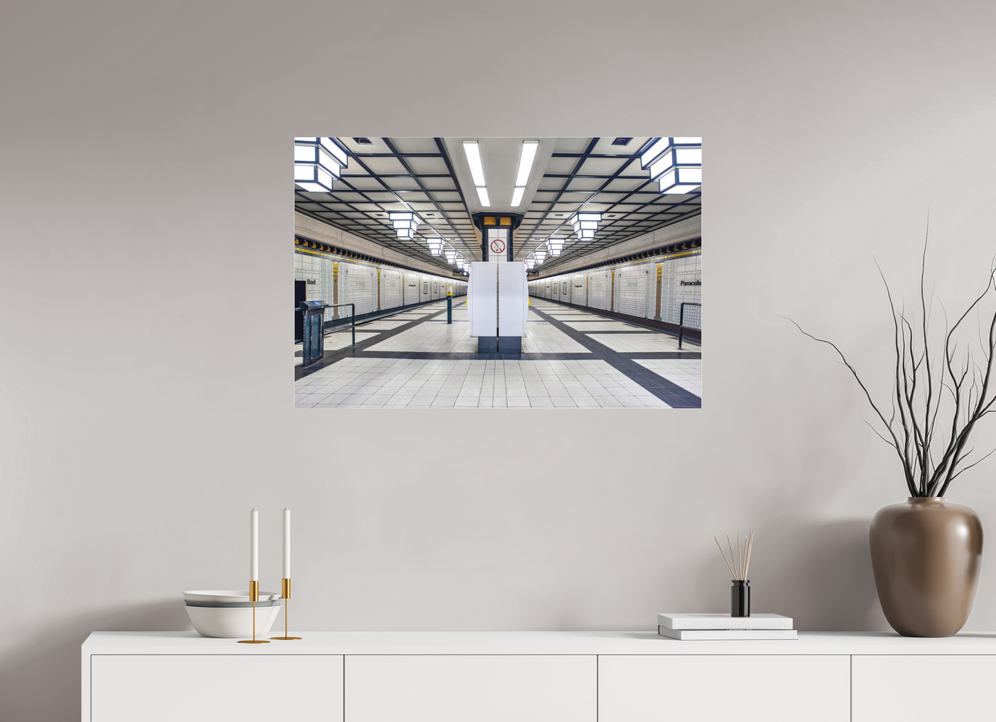 90 x 60 cm, Fine Art Acrylglas Matt Paracelsus Bad #5 Berlin