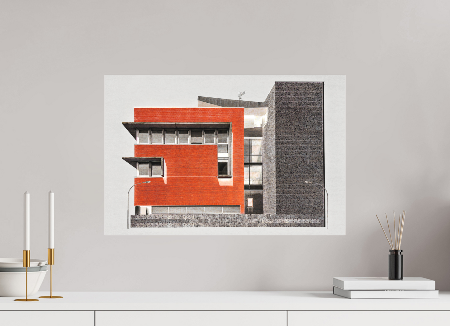 60 x 40 cm, Fine Art Acrylglas Matt Is_Someone_There
