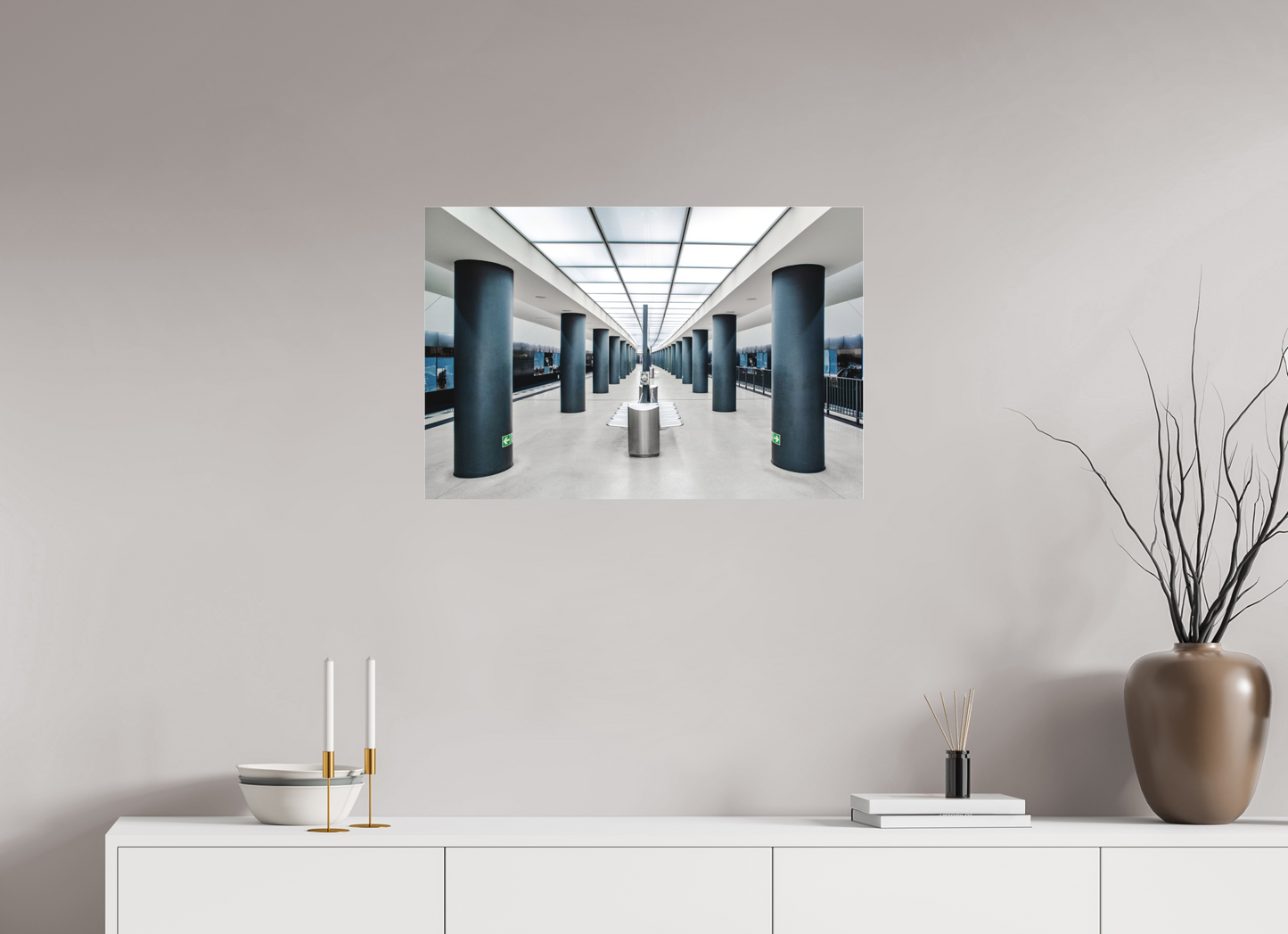 75 x 50 cm, Fine Art Acrylglas Matt Brandenburger-Tor #2 Berlin