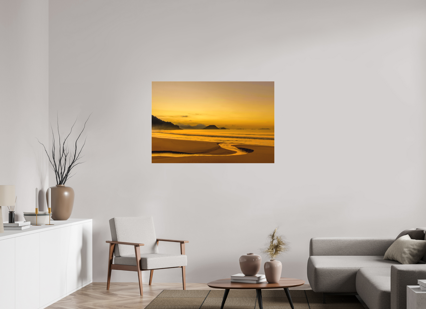 120 x 80 cm, Fine Art Acrylglas Matt Praia do Félix - SP #2