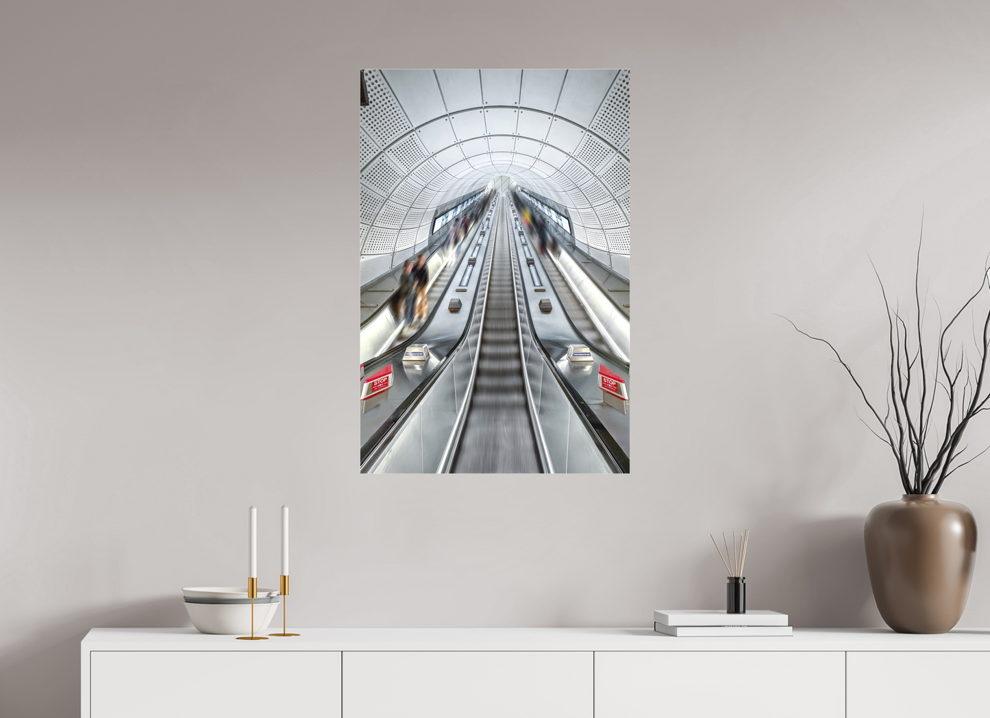 60 x 90 cm, Fine Art Acrylglas Matt Farrington #1 London