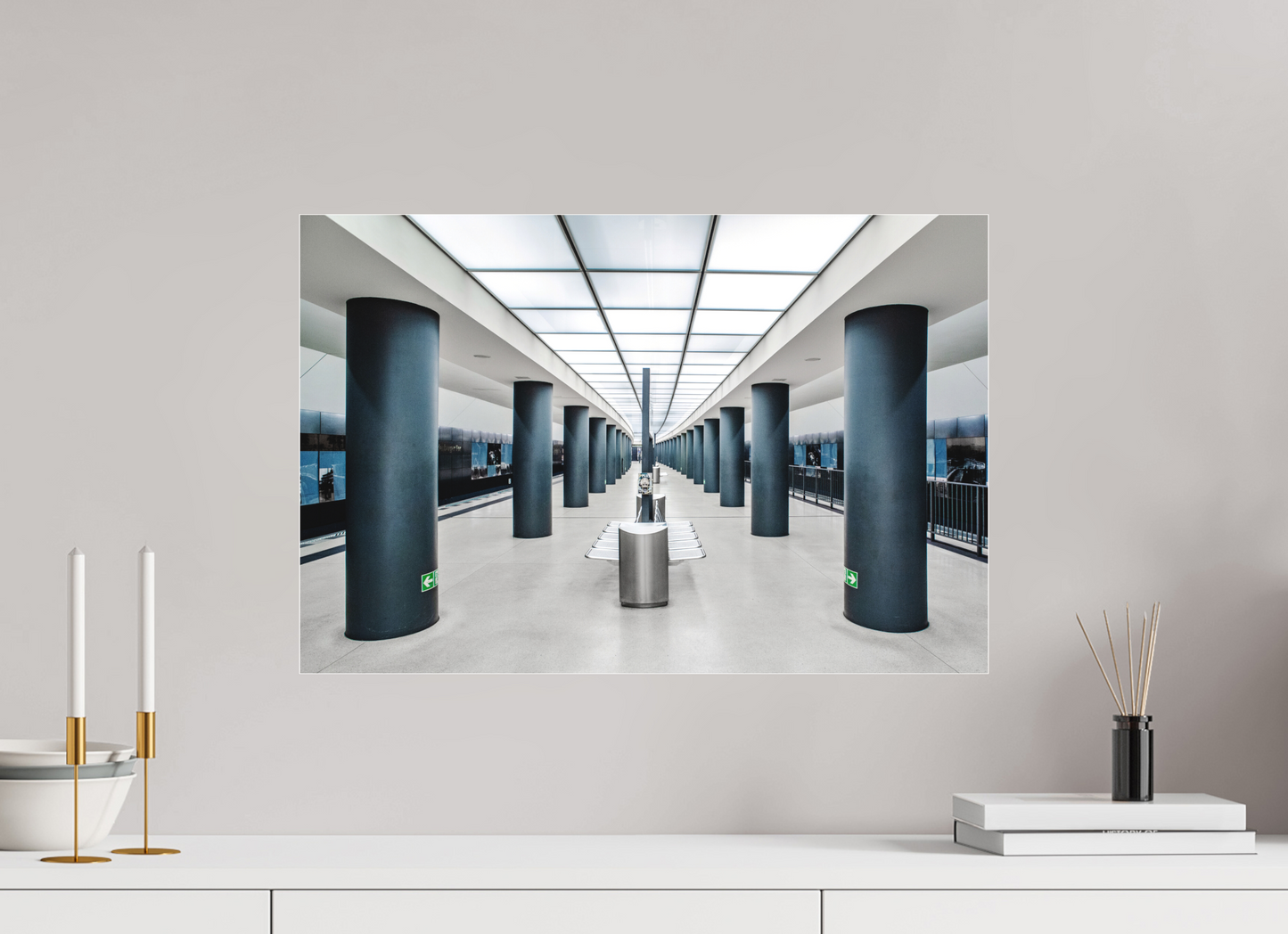 60 x 40 cm, Fine Art Acrylglas Matt Brandenburger-Tor #2 Berlin