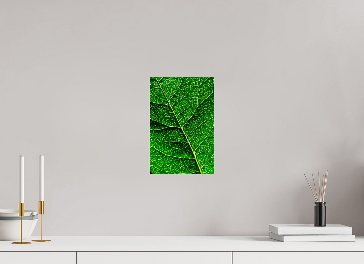 20 x 30 cm, Glänzender Foto-Abzug Acrylglas Rosenblat_001
