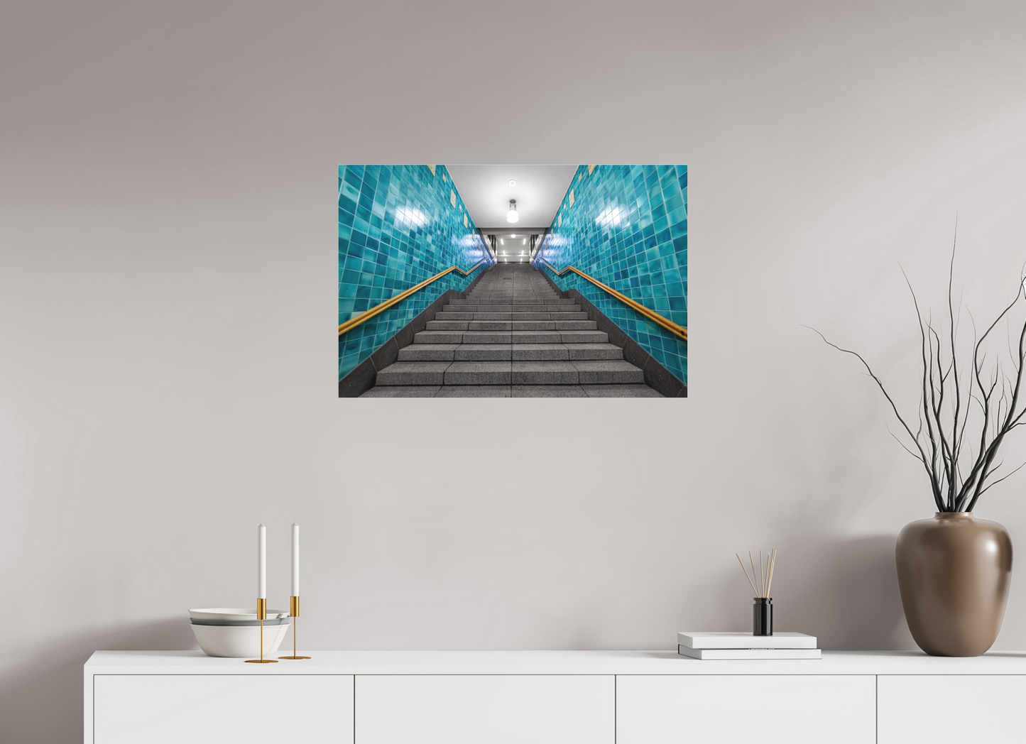 75 x 50 cm, Fine Art Acrylglas Matt Sierichstraße #4 Hamburg