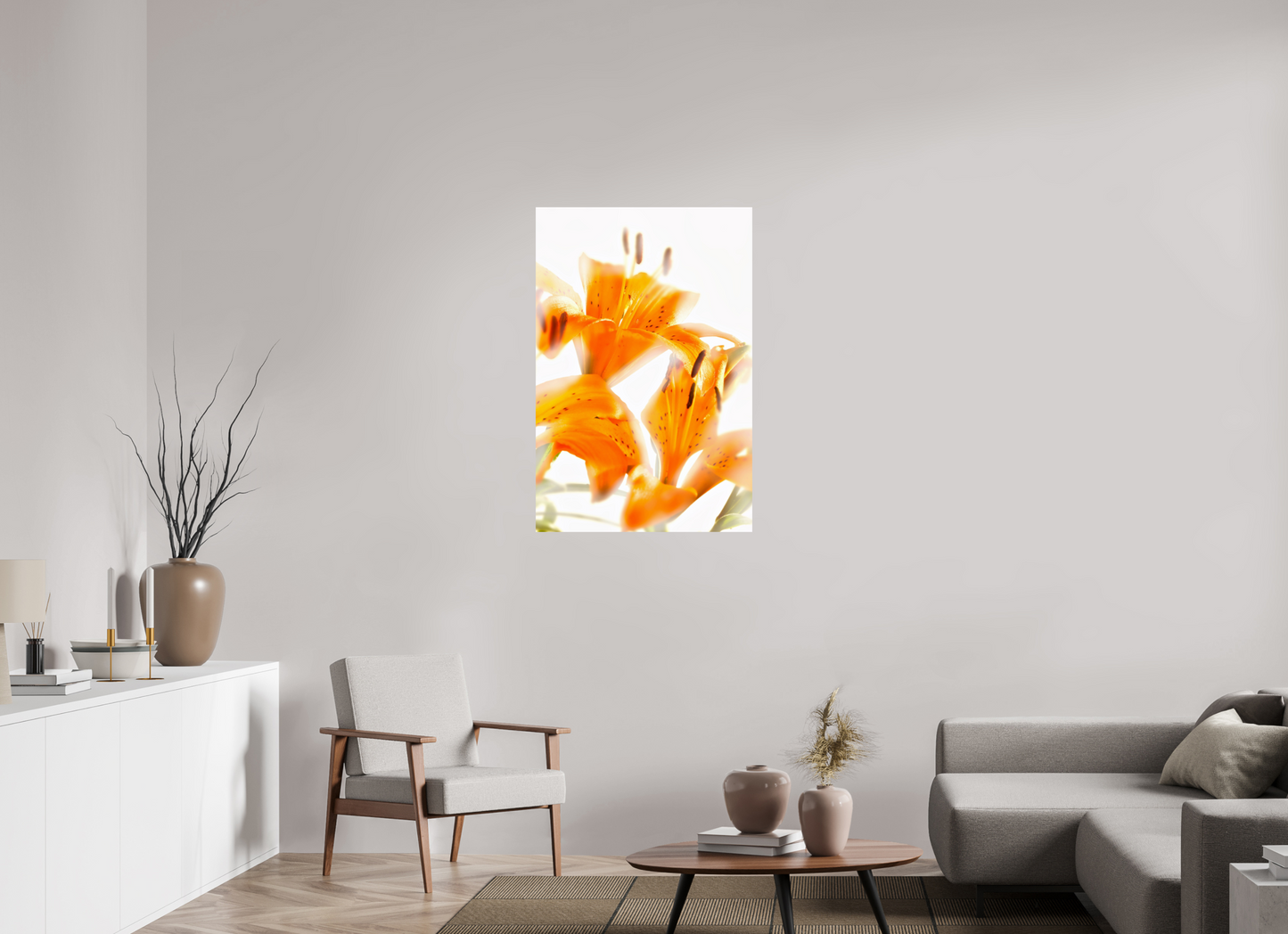 70 x 105 cm, Fine Art Print Baryta auf Alu-Dibond Lilie_07