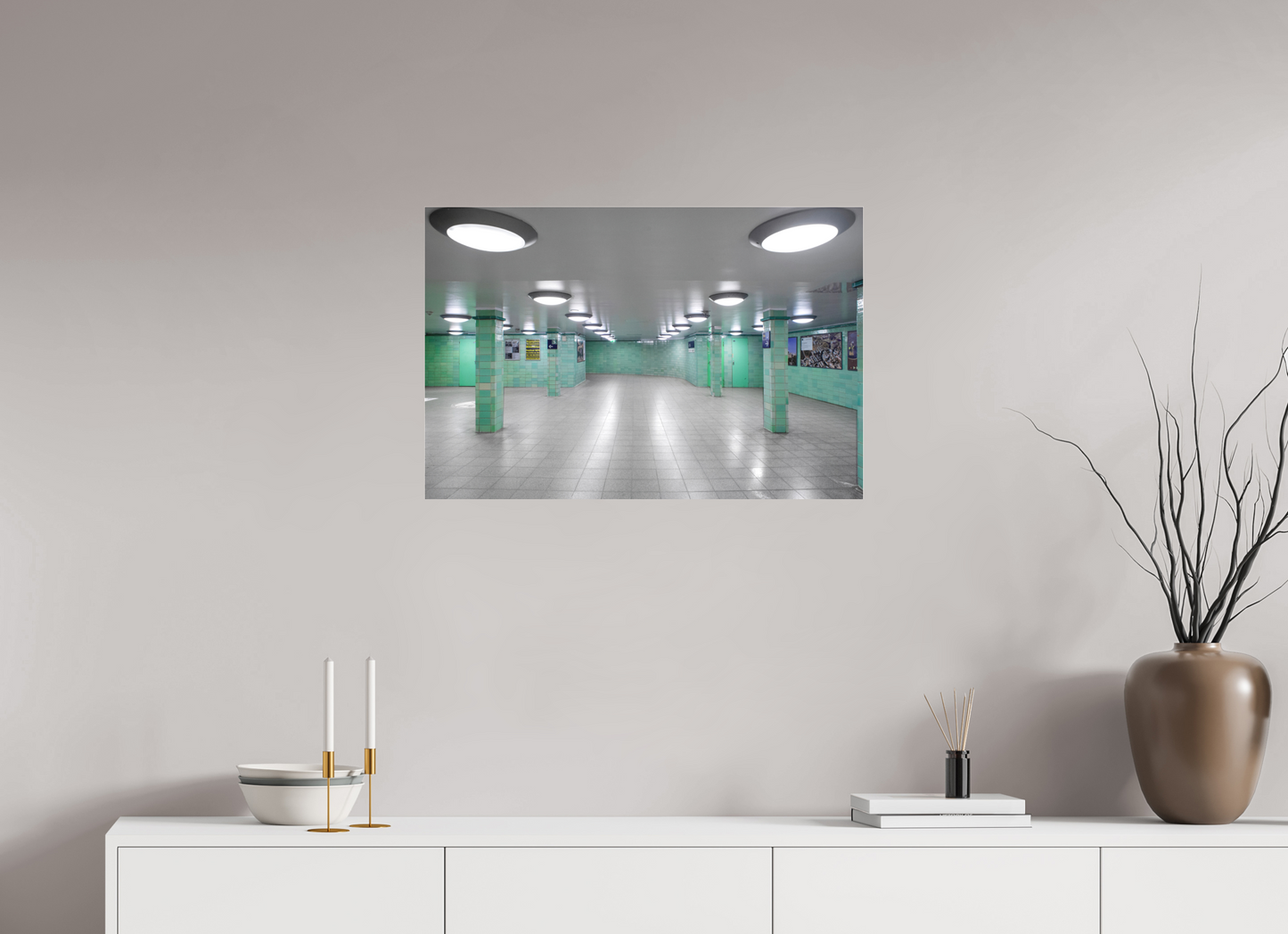 75 x 50 cm, Fine Art Acrylglas Matt Berlin Alexanderplatz