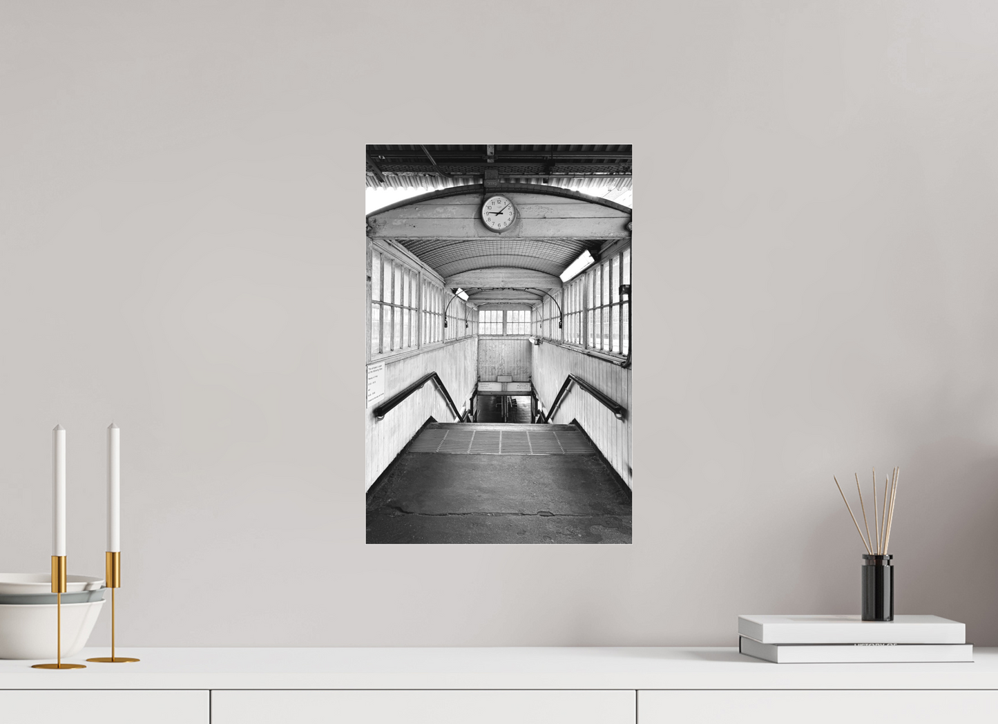 30 x 45 cm, Fine Art Acrylglas Matt Edgware-Road #1 London