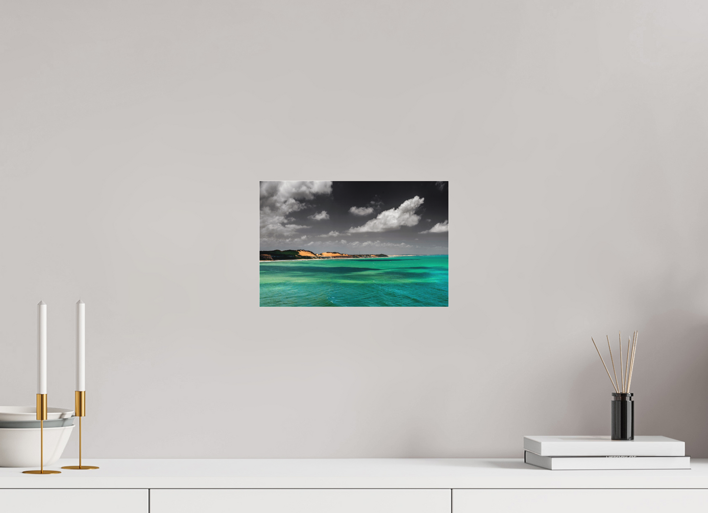 30 x 20 cm, Fine Art Acrylglas Matt Mirante dos Golfinhos - Tibau do Sul - RN