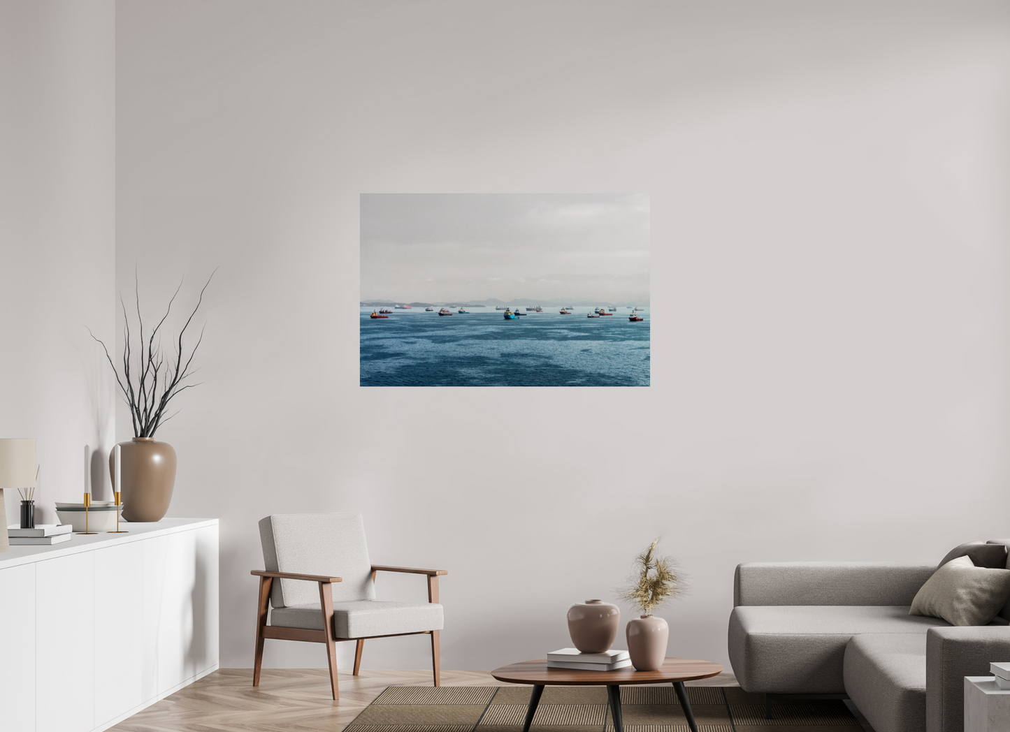 120 x 80 cm, Fine Art Print auf Alu-Dibond ohne Aufhang Ponte Rio NIterói - Niterói - RJ