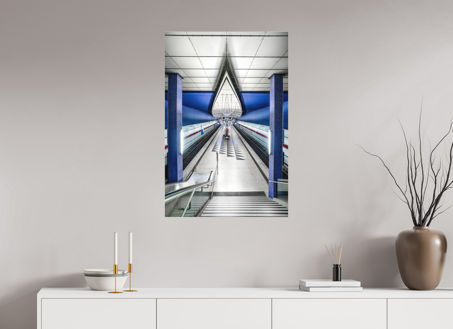 60 x 90 cm, Fine Art Acrylglas Matt Hasenbergl #1 München