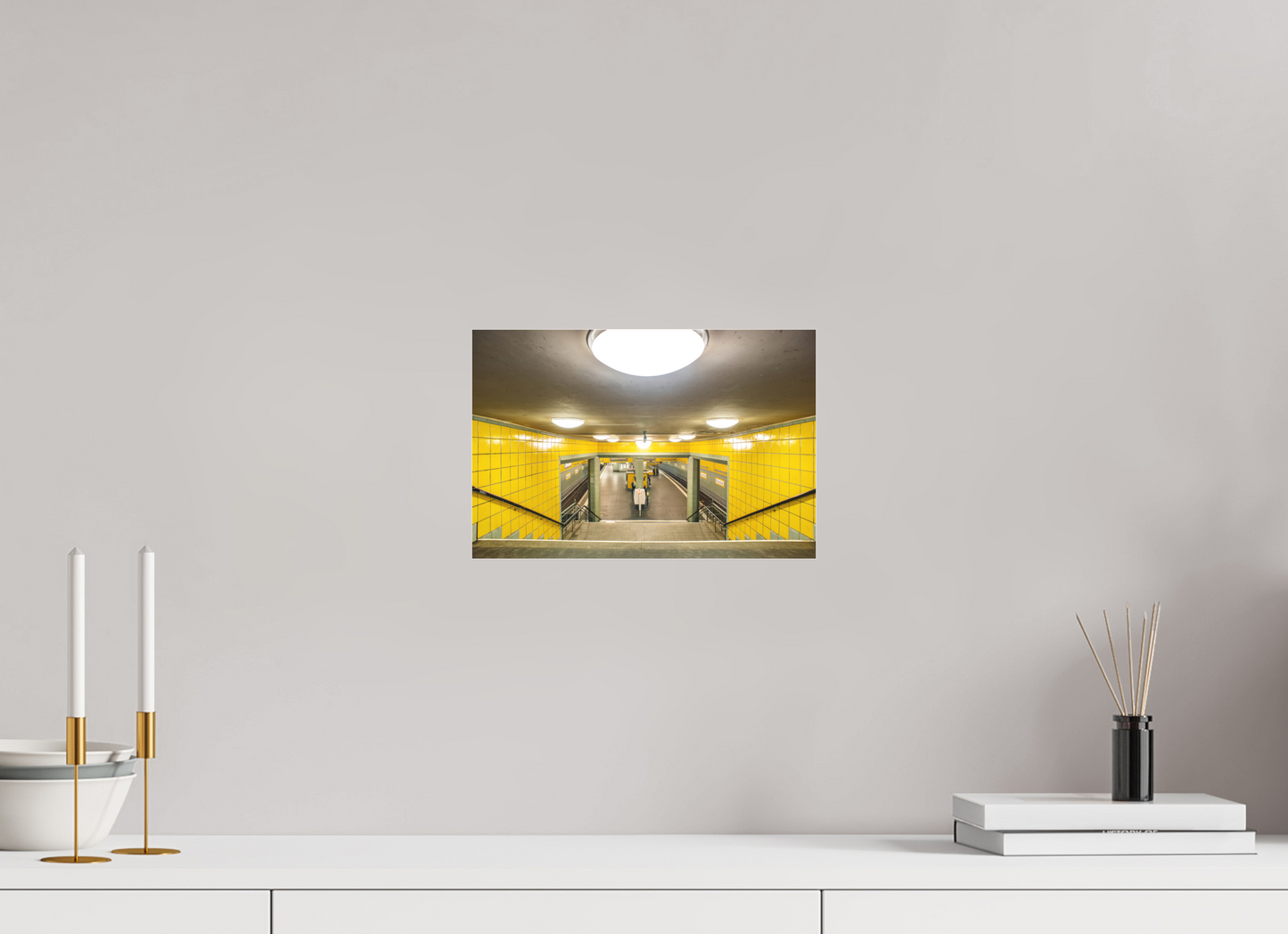 30 x 20 cm, Fine Art Acrylglas Matt Hermannsplatz #2 Berlin