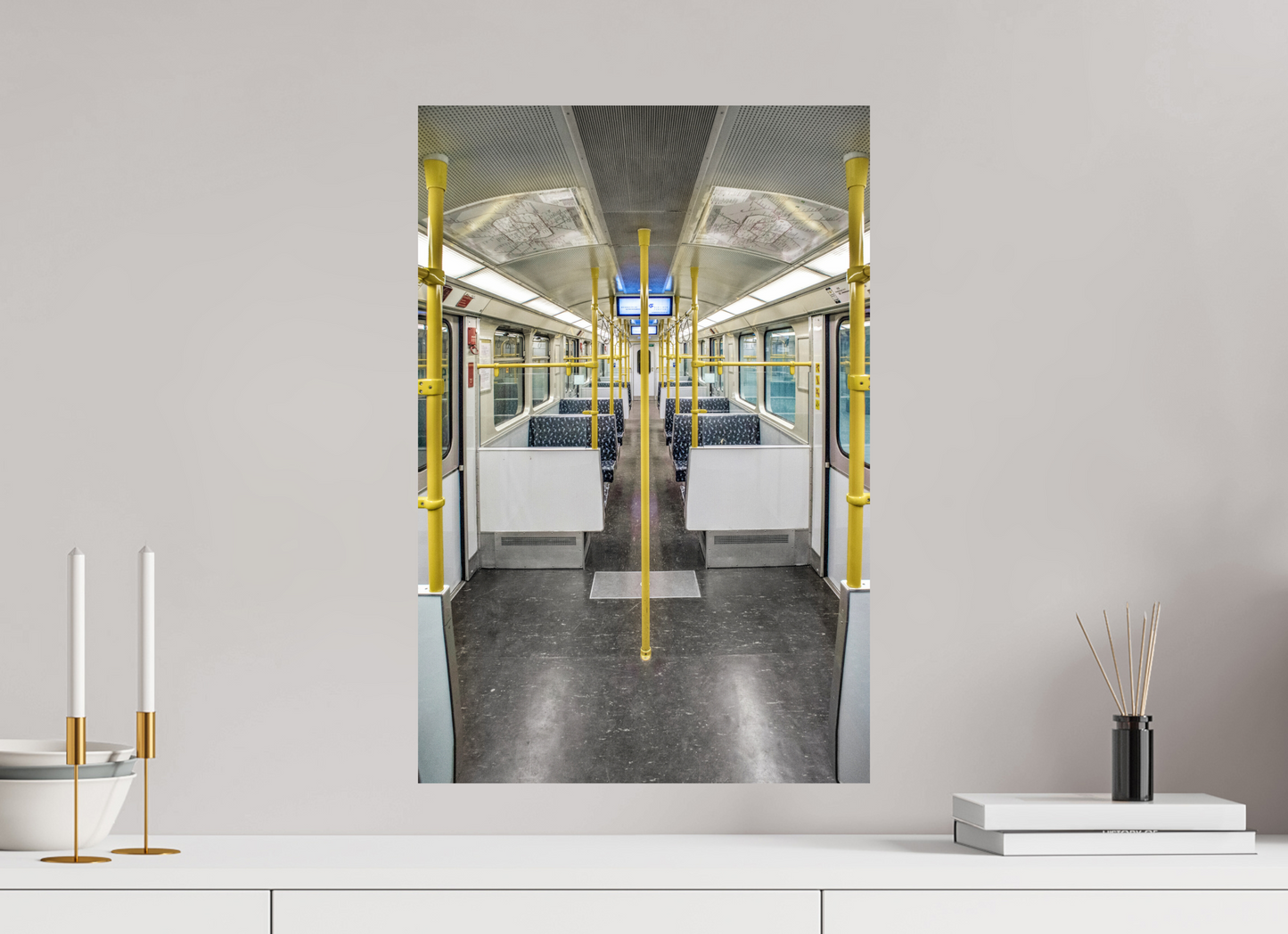 40 x 60 cm, Fine Art Print Metallic Edition BER #1 Berlin